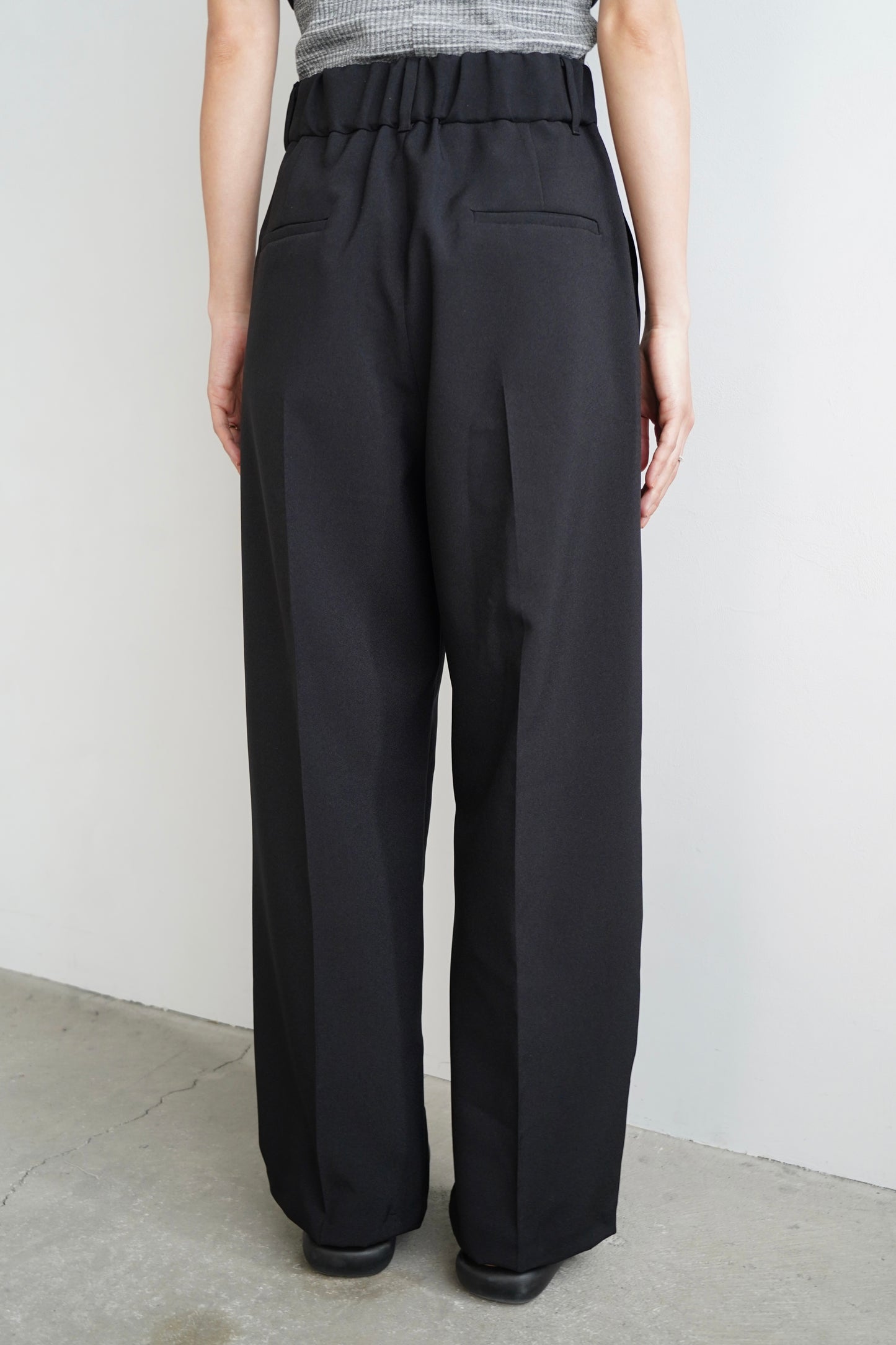 Twill Pants / BLACK