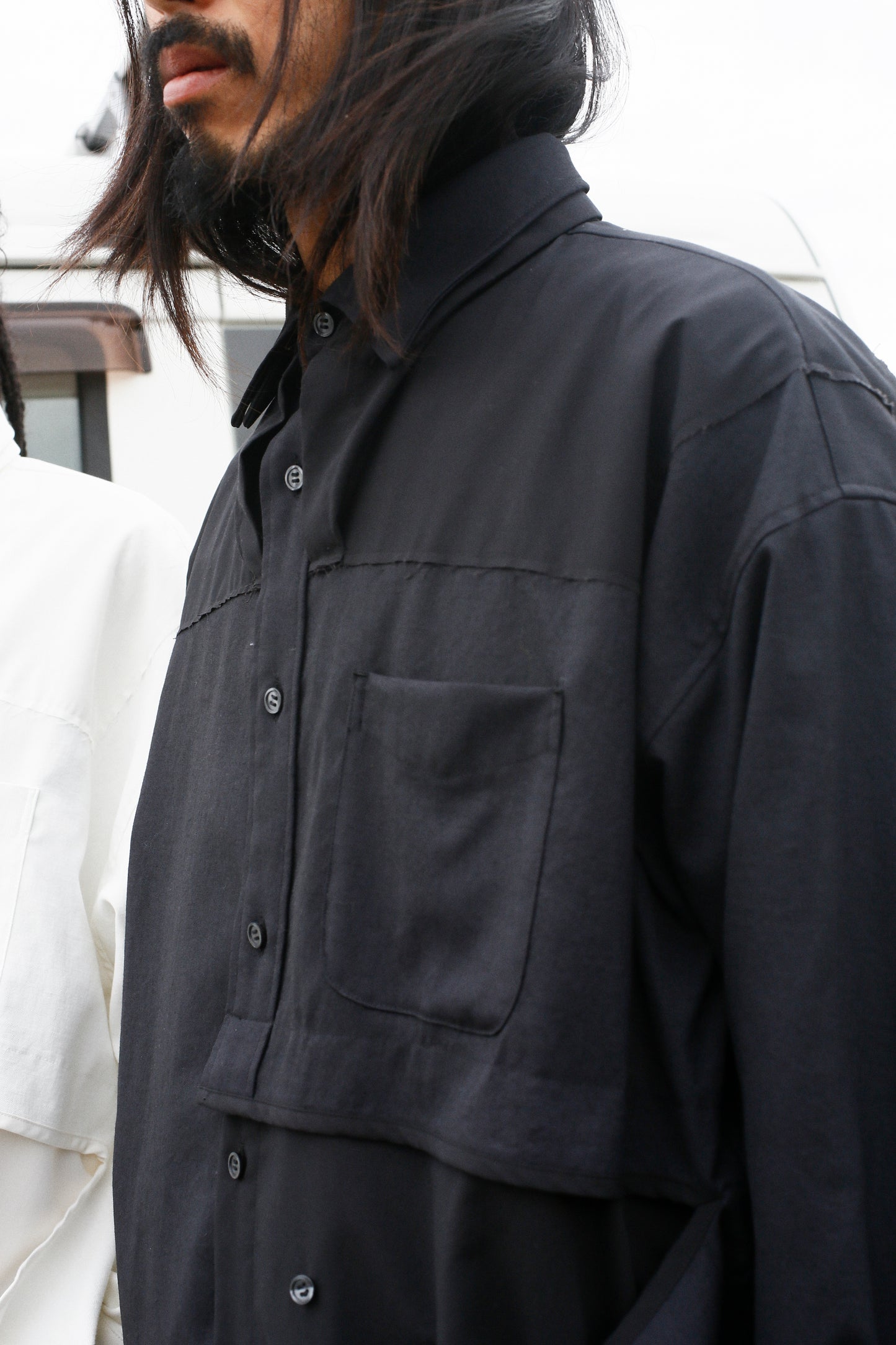 2layers Shirts / BLACK