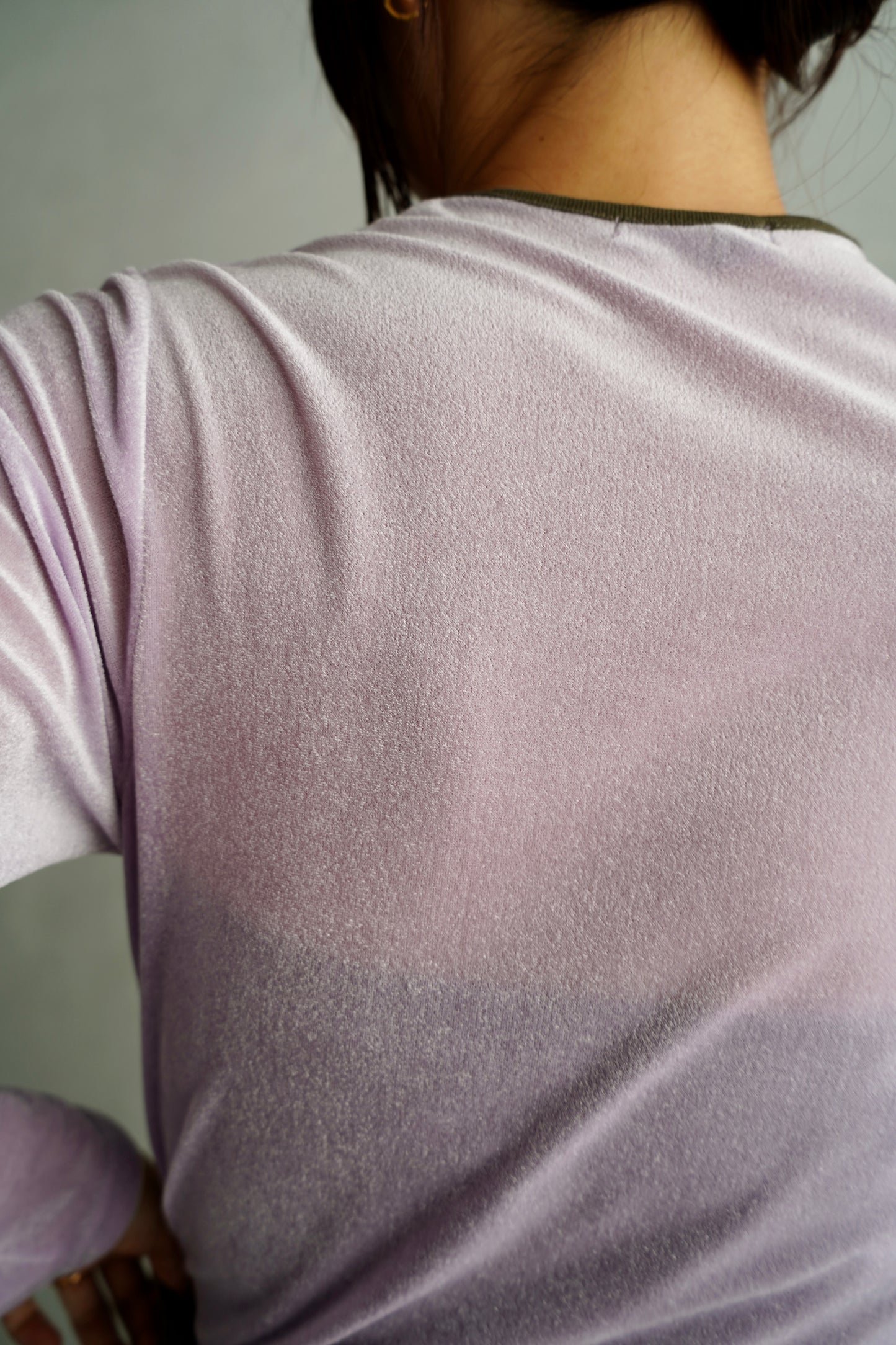 Velour Pullover / LILAC