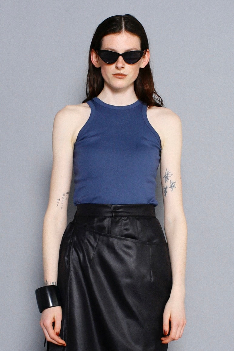 Sleek Tanktop / SMOKYBLUE