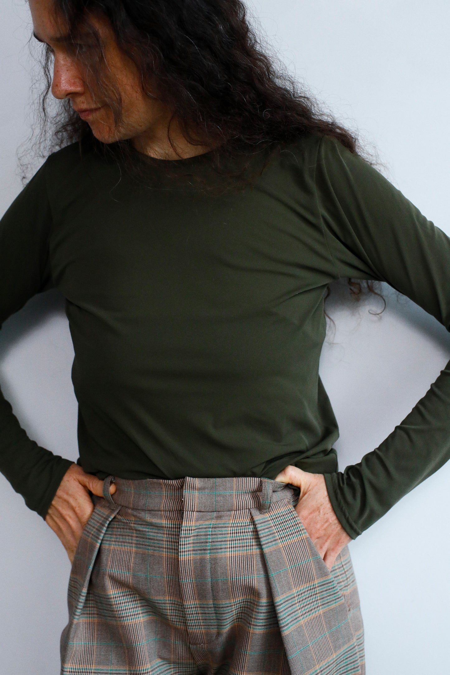 Patterned Pants / BROWN -10月20-25日発送-