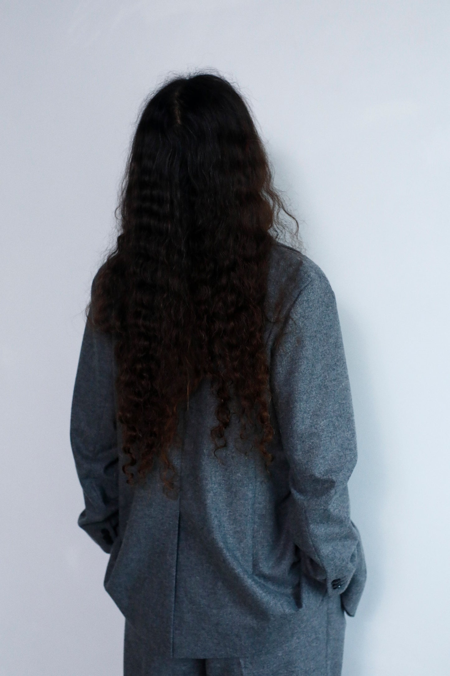 Wool Cashmere Jacket / GRAY -11月15-20日発送-