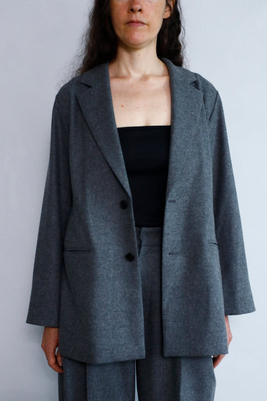 Wool Cashmere Jacket / GRAY -11月15-20日発送-