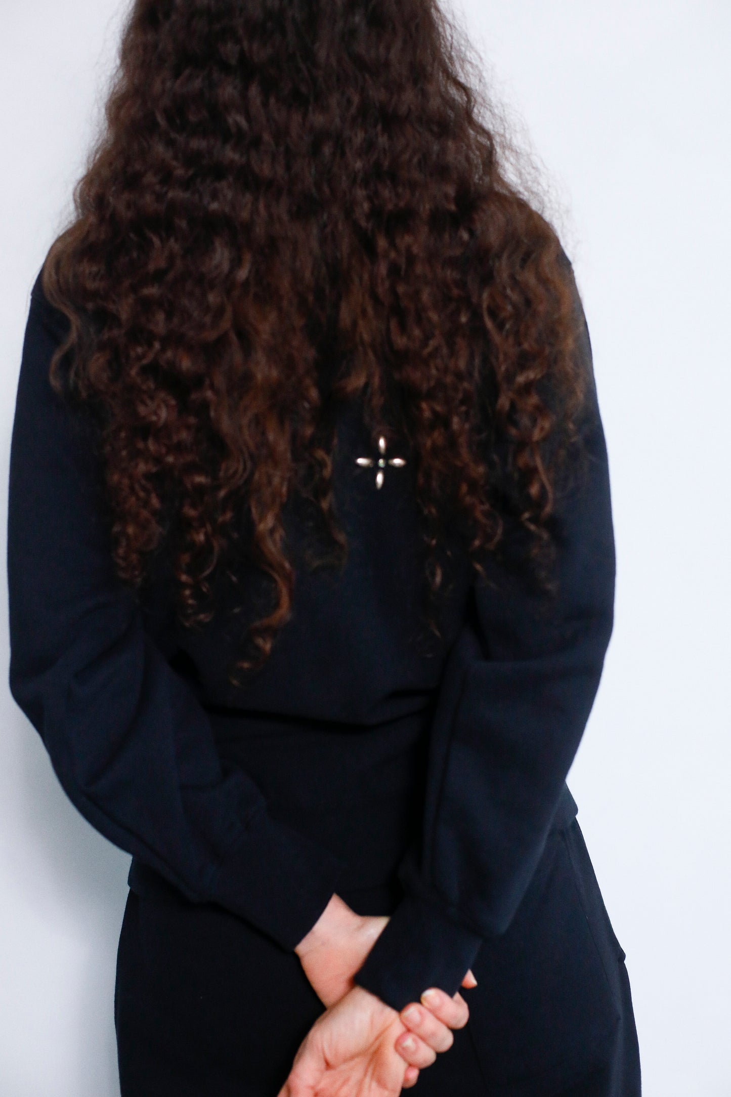 Bijou Sweat Pullover / BLACK -11月22日発送-