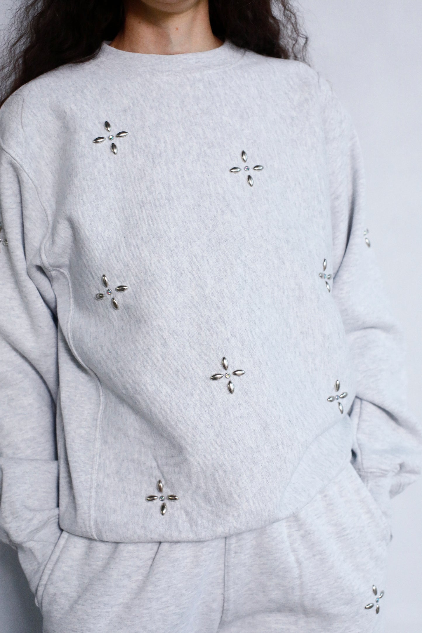 Bijou Sweat Pullover / GRAY -11月15日発送-