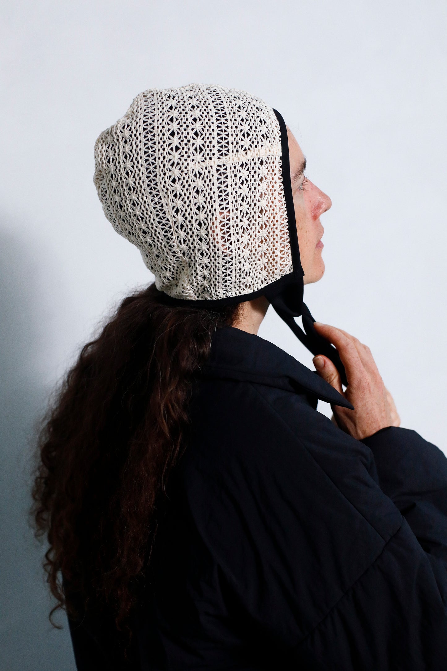 Lace Cap / OFFWHITE -11月7日発送-
