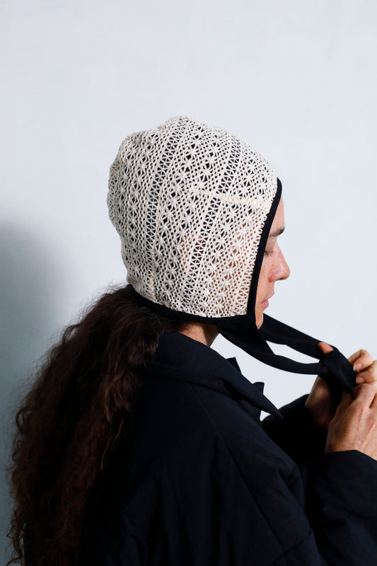Lace Cap / OFFWHITE -11月7日発送-