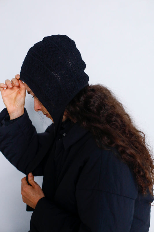 Lace Cap / BLACK -11月7日発送-