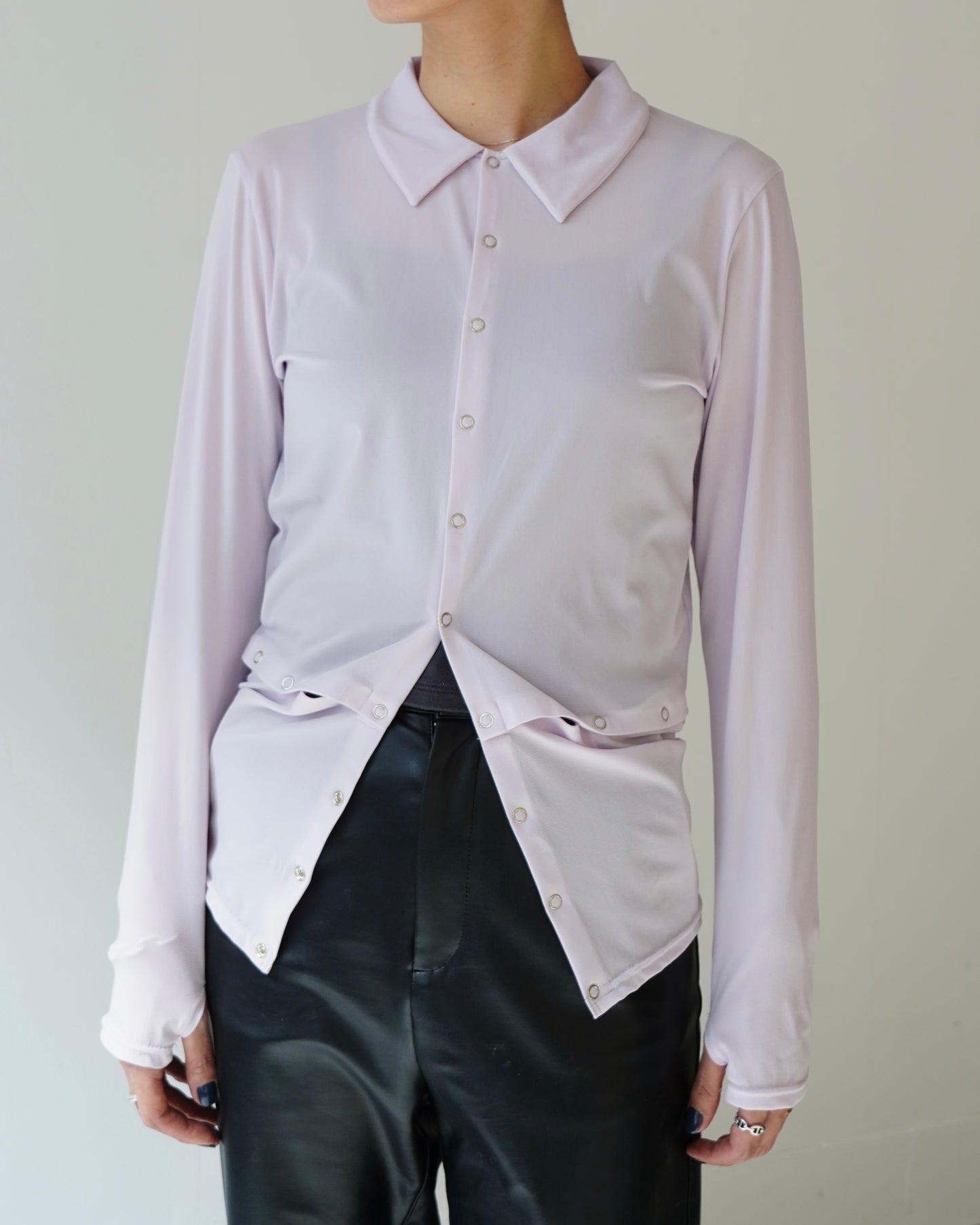 Tulle Polo Shirts / LILAC