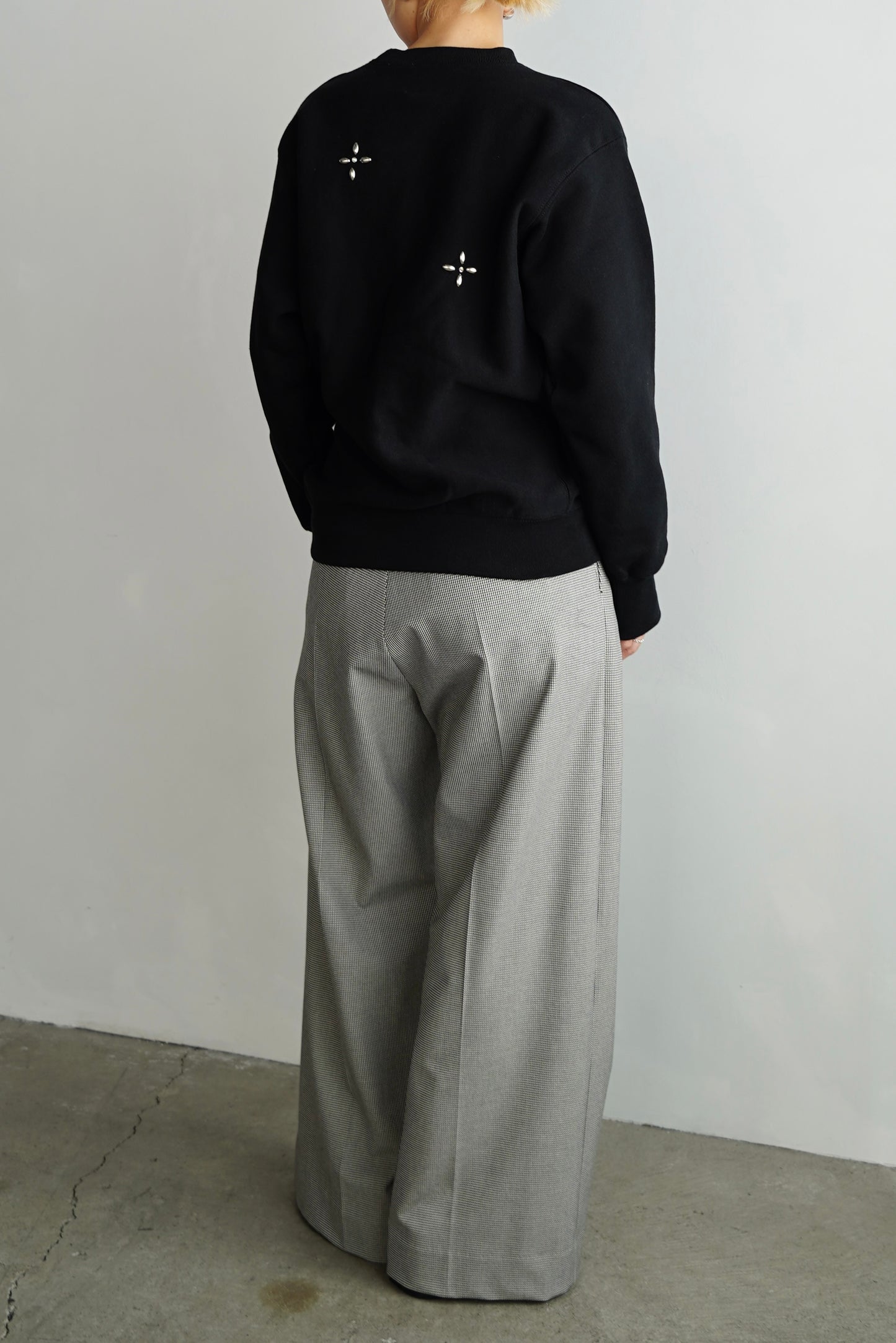 Bijou Sweat Pullover / BLACK -11月22日発送-