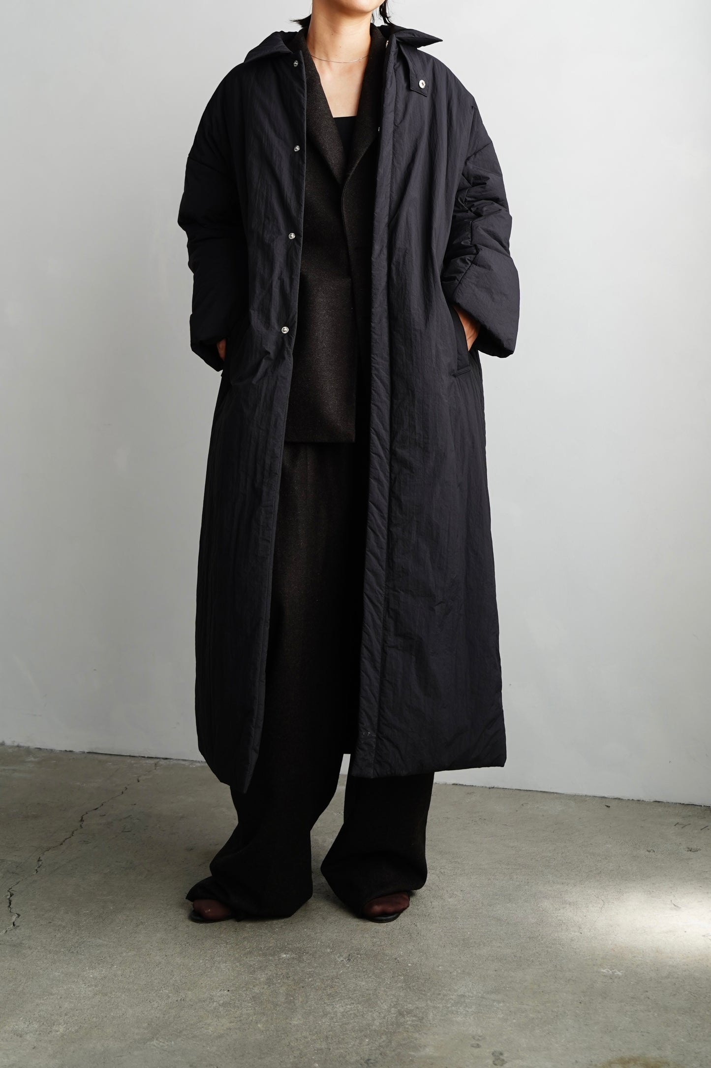 Padded Coat / BLACK -11月5-10日発送-