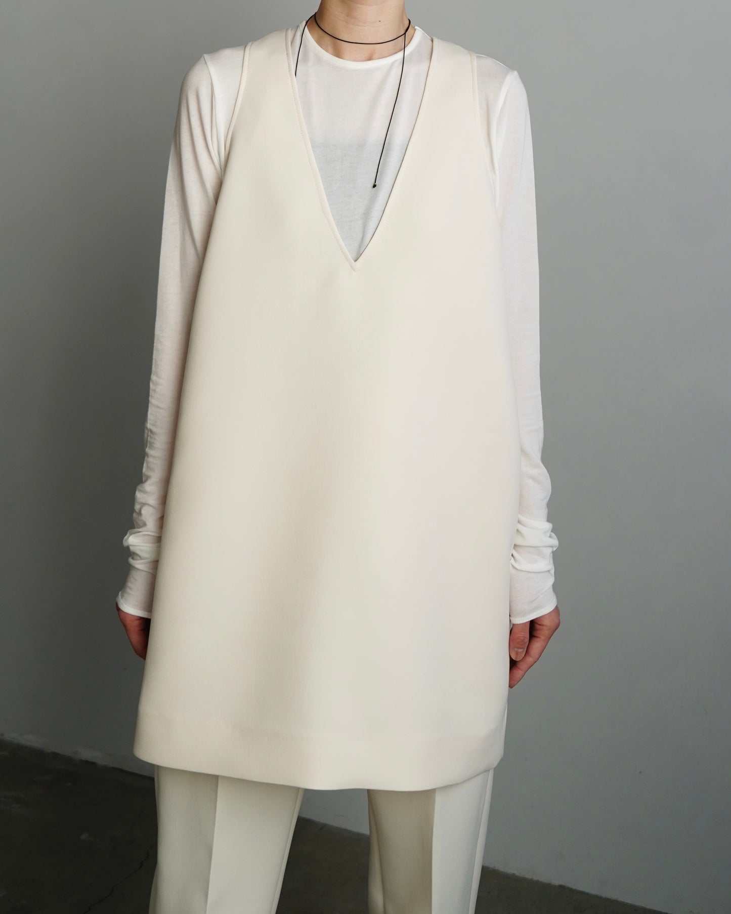 Swelling Vest / OFFWHITE -5月25日発送-