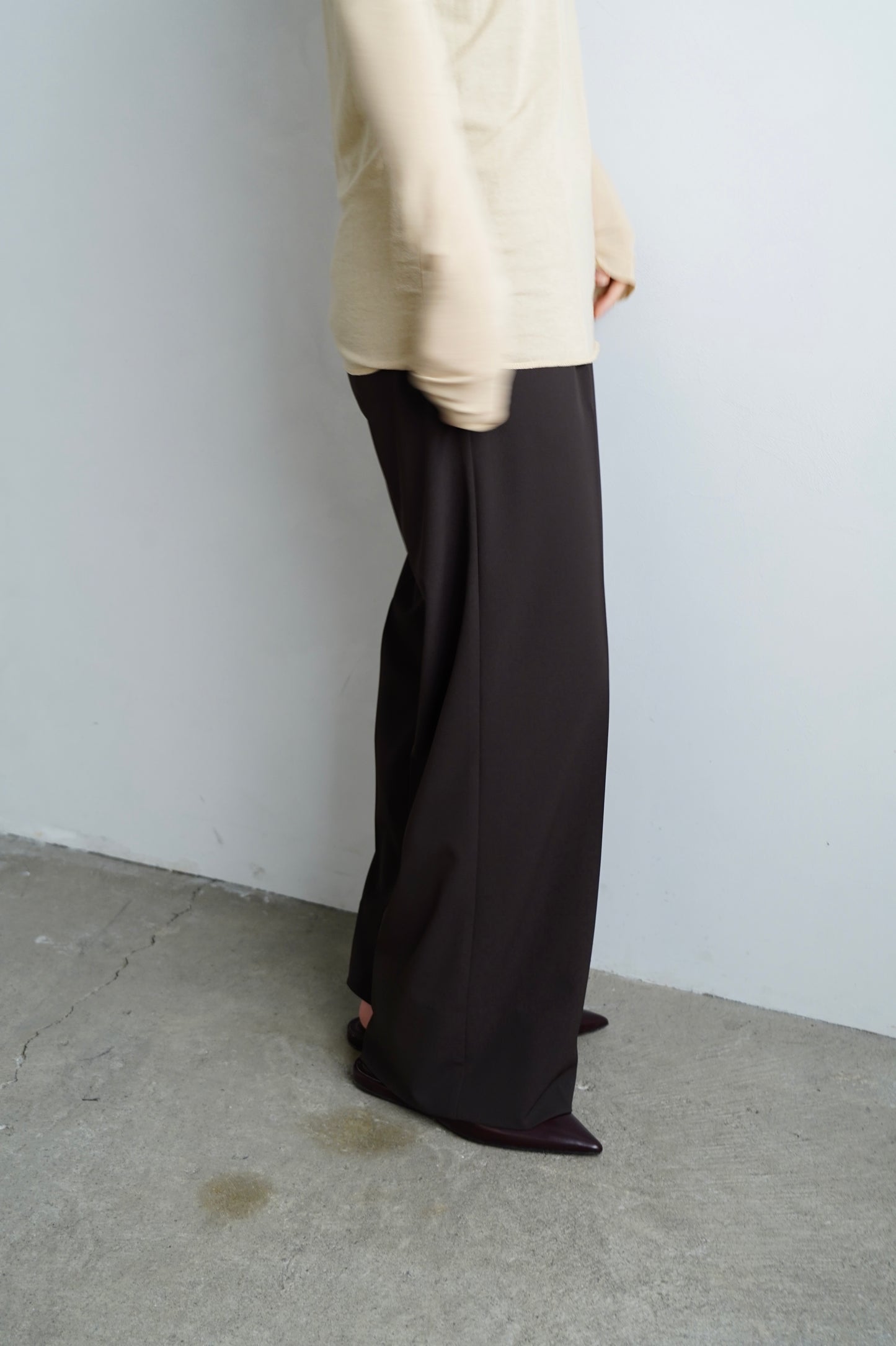 Thick Pants / DARKBROWN