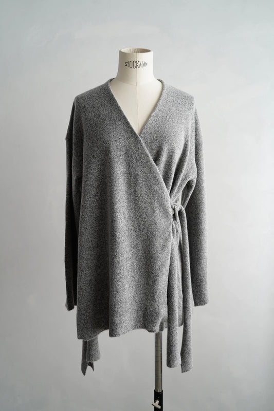Cachecoeur Knit Cardigan / GRAY