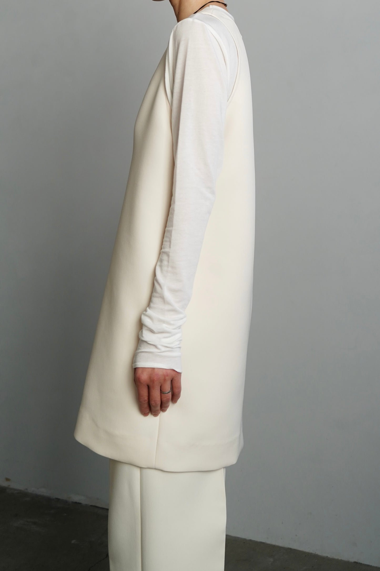 Swelling Vest / OFFWHITE -5月25日発送-