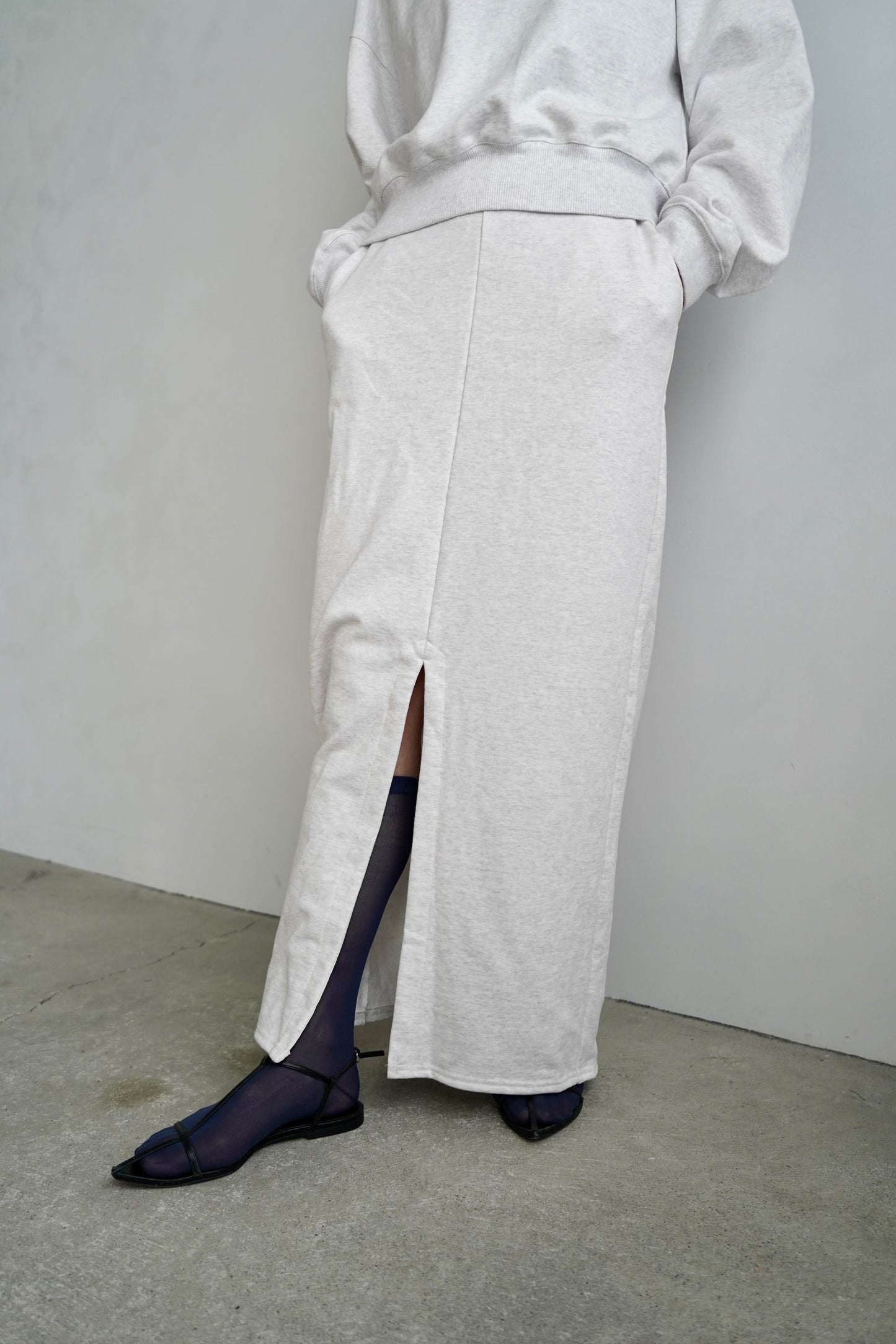 Sweat Skirt / LIGHTGRAY