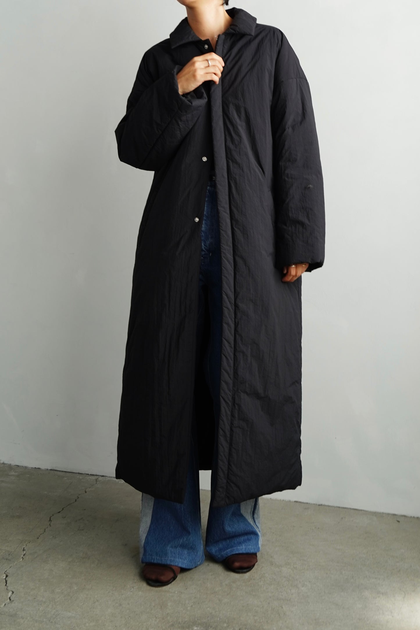 Padded Coat / BLACK -11月5-10日発送-