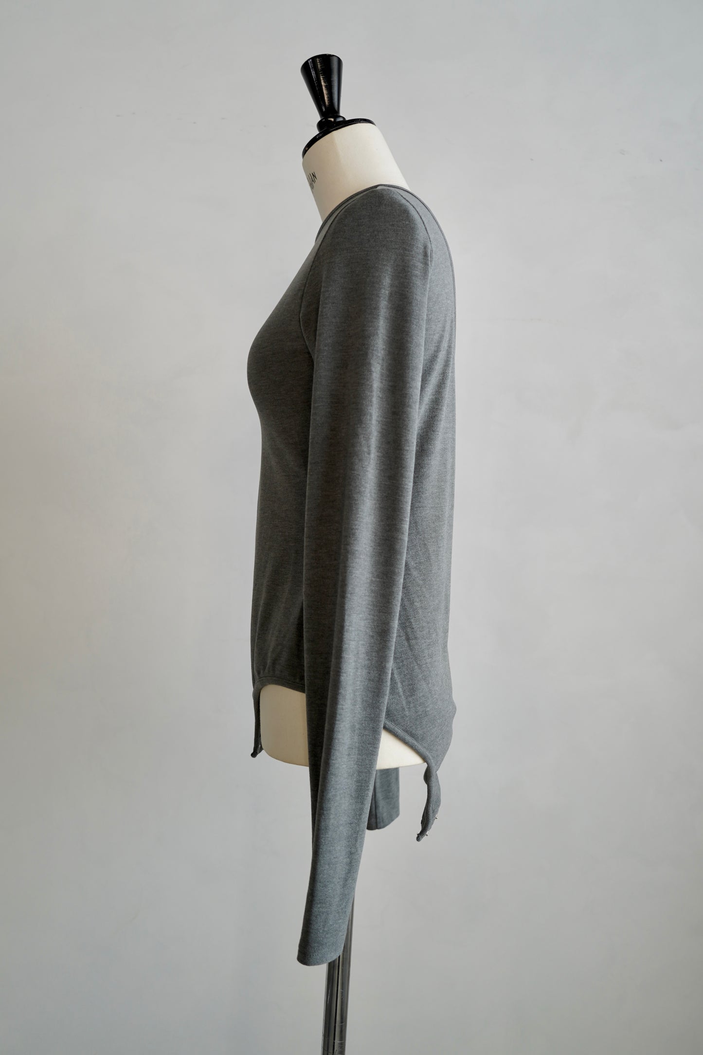 Backopen Bodysuit / GRAY