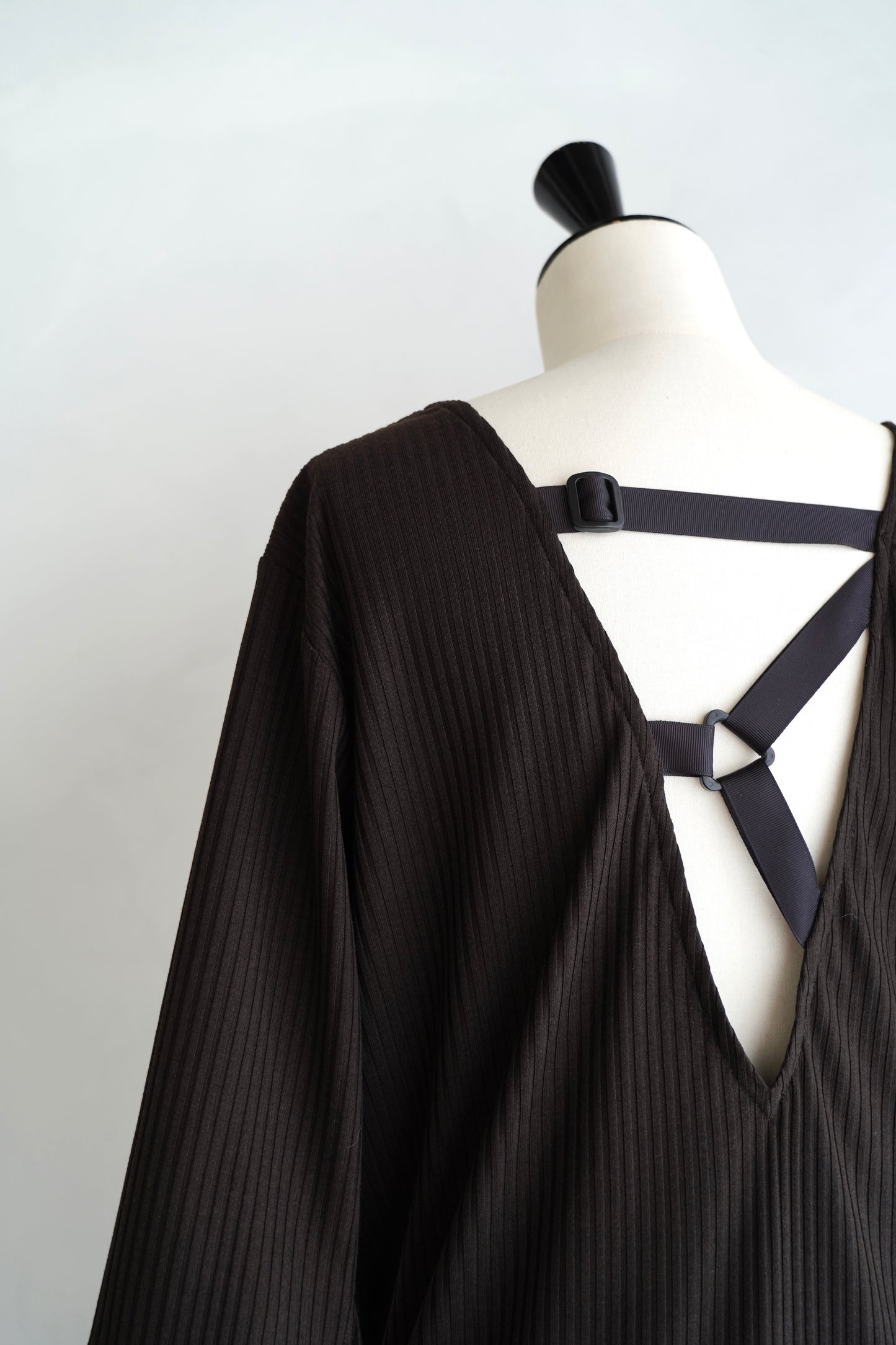 Rib Onepiece / BLACK -5月25-31日発送-