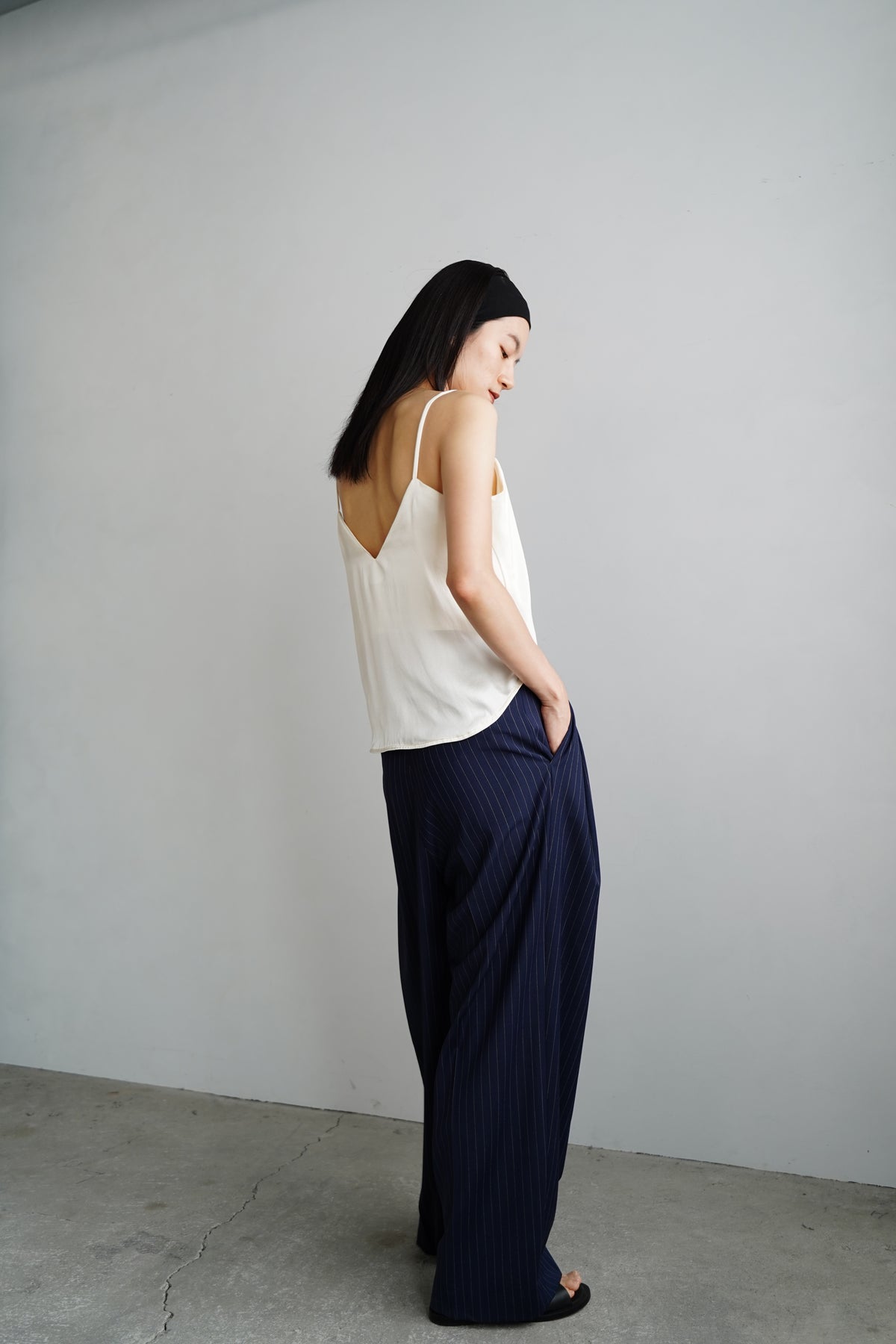 Thin Tack Pants / PINSTRIPE