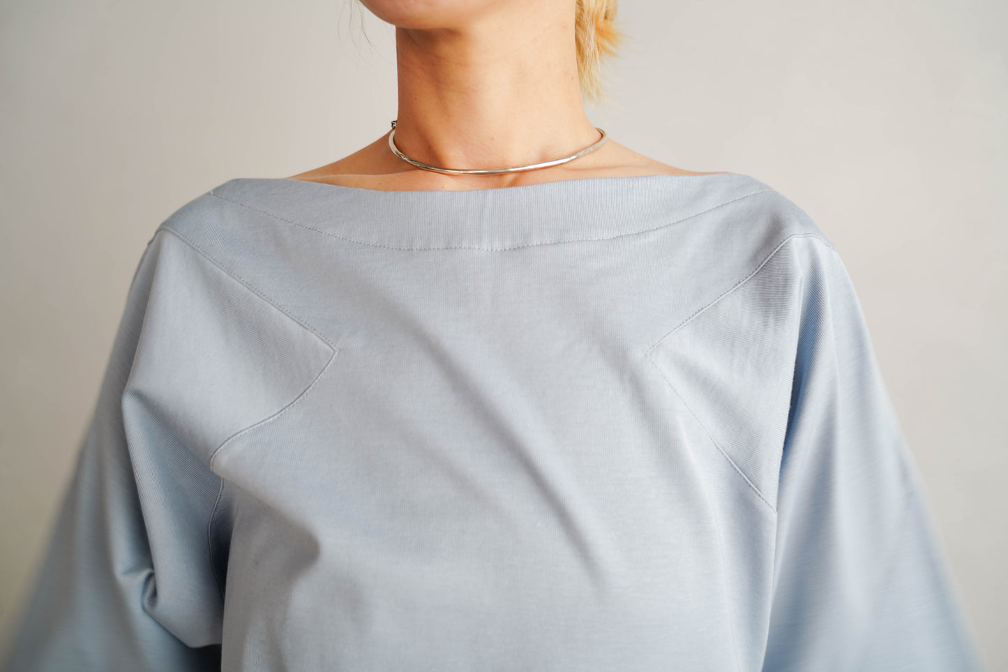 Seamed Shirt / BLUE