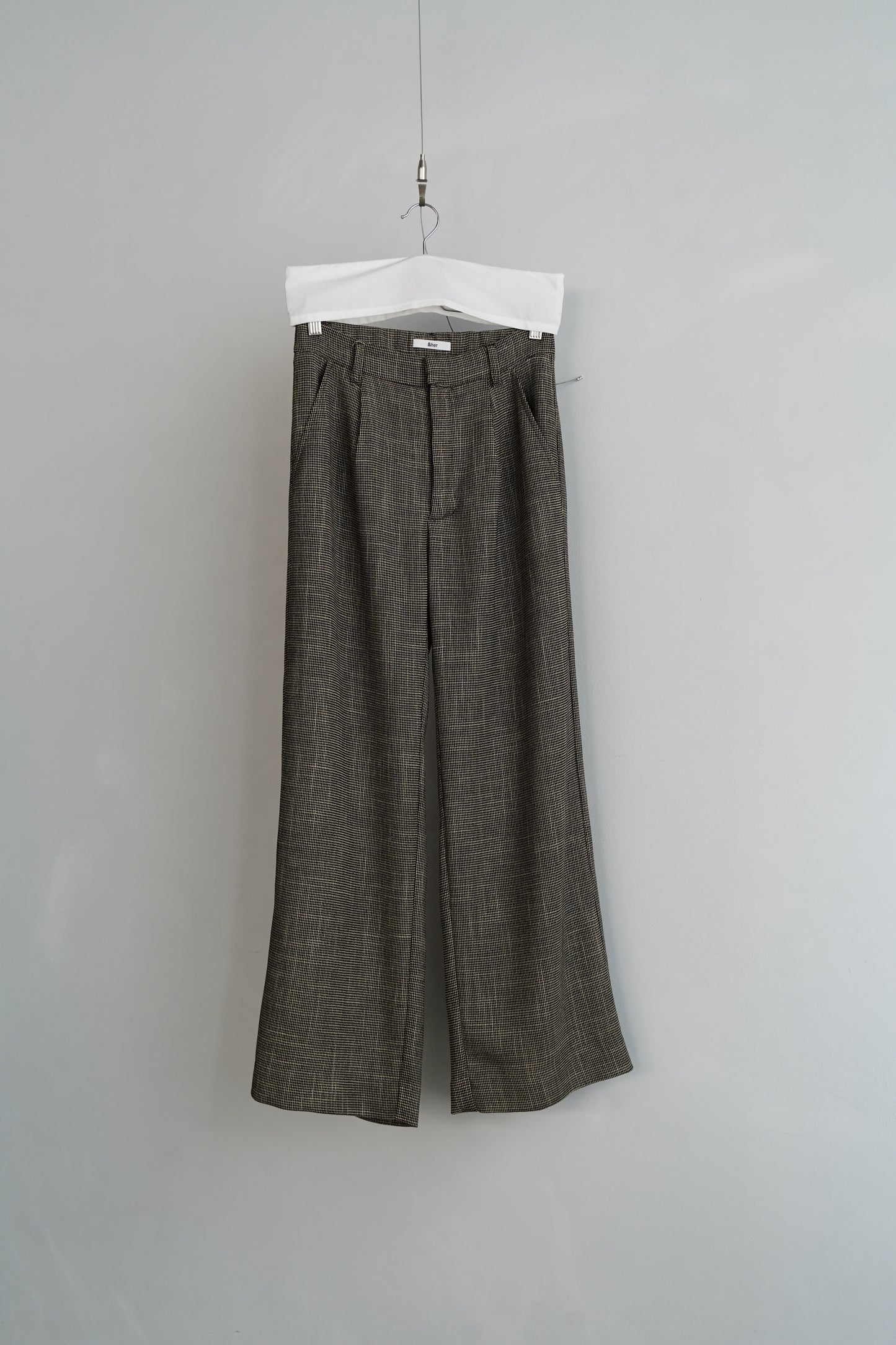 Tweedy Pants / BROWN -6月13-18日発送-