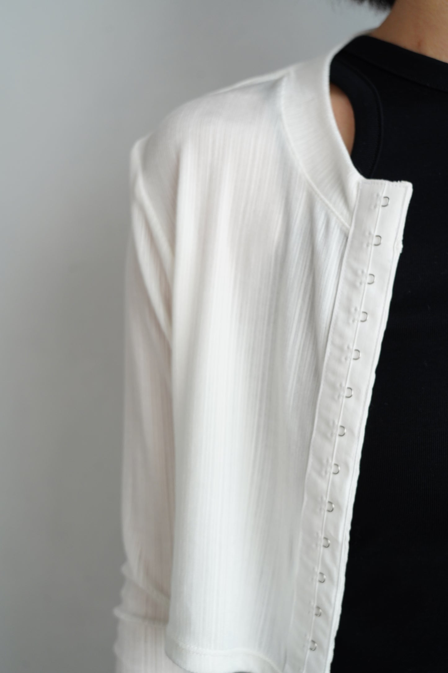 Short Cardigan / WHITE -6月25日発送-