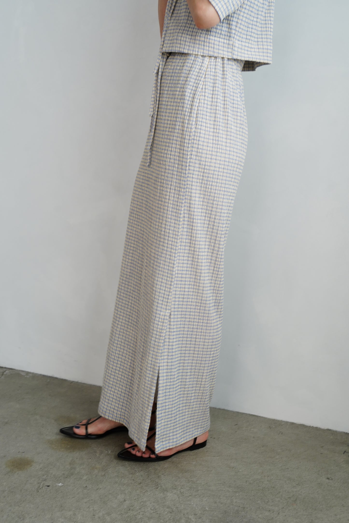 Shrink Skirt / BLUEYELLOW -7月25-31日発送-【6月23日10時までの期間限定販売】
