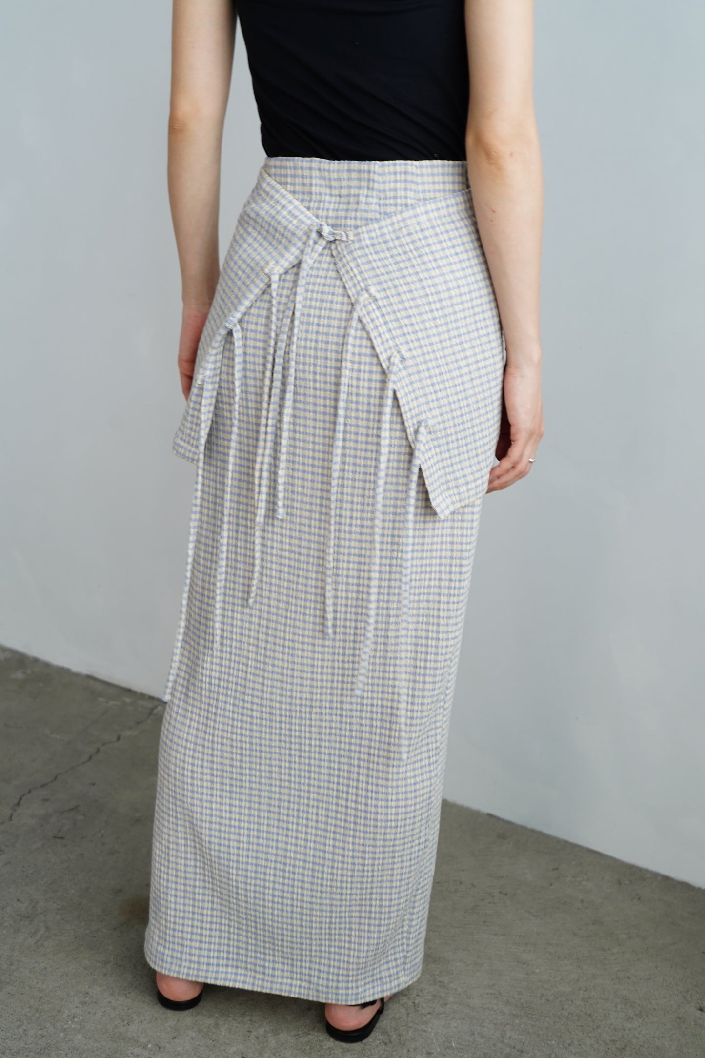 Shrink Skirt / BLUEYELLOW -7月25-31日発送-【6月23日10時までの期間限定販売】
