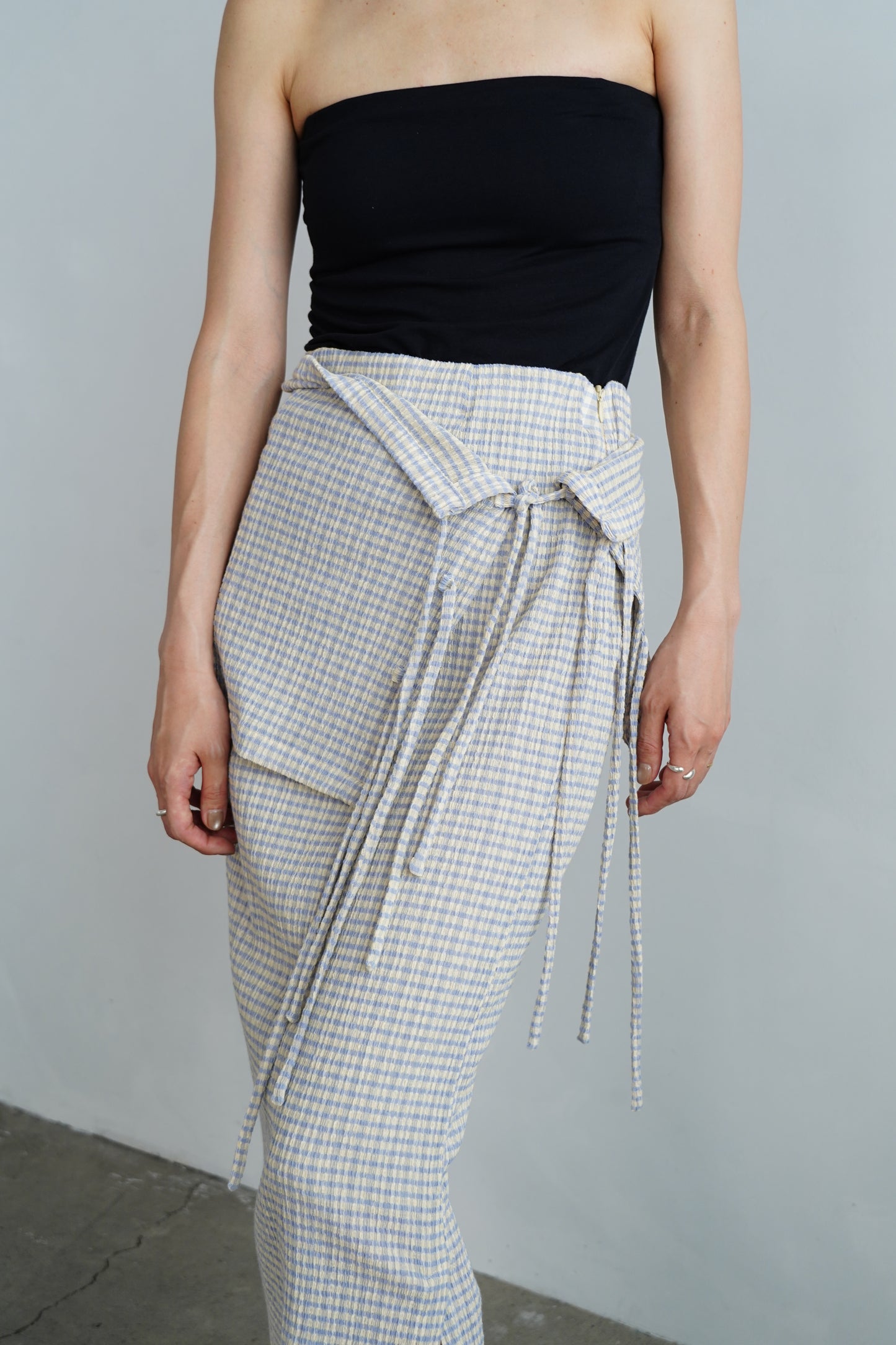 Shrink Skirt / BLUEYELLOW -7月25-31日発送-【6月23日10時までの期間限定販売】