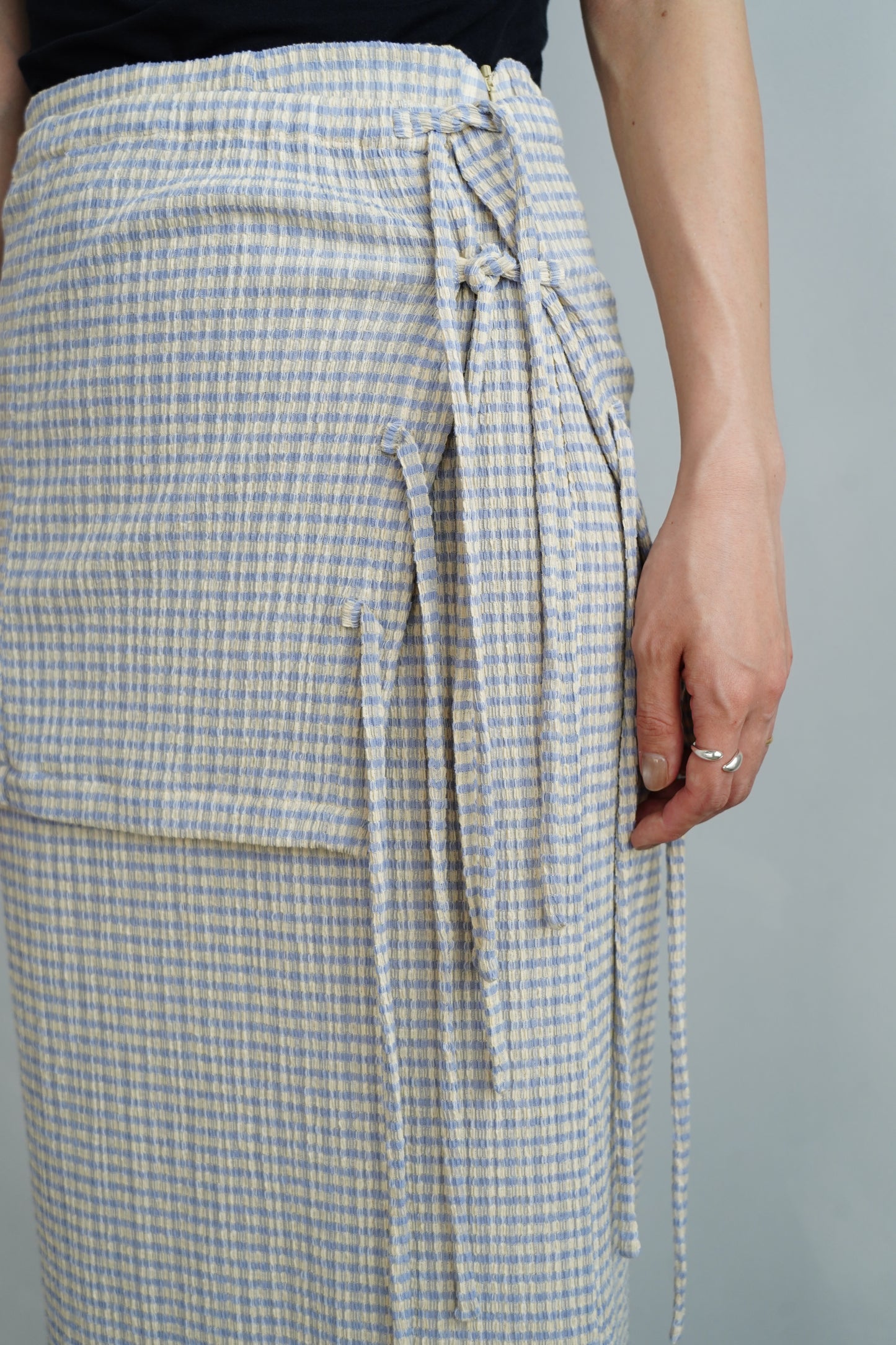 Shrink Skirt / BLUEYELLOW -7月25-31日発送-【6月23日10時までの期間限定販売】