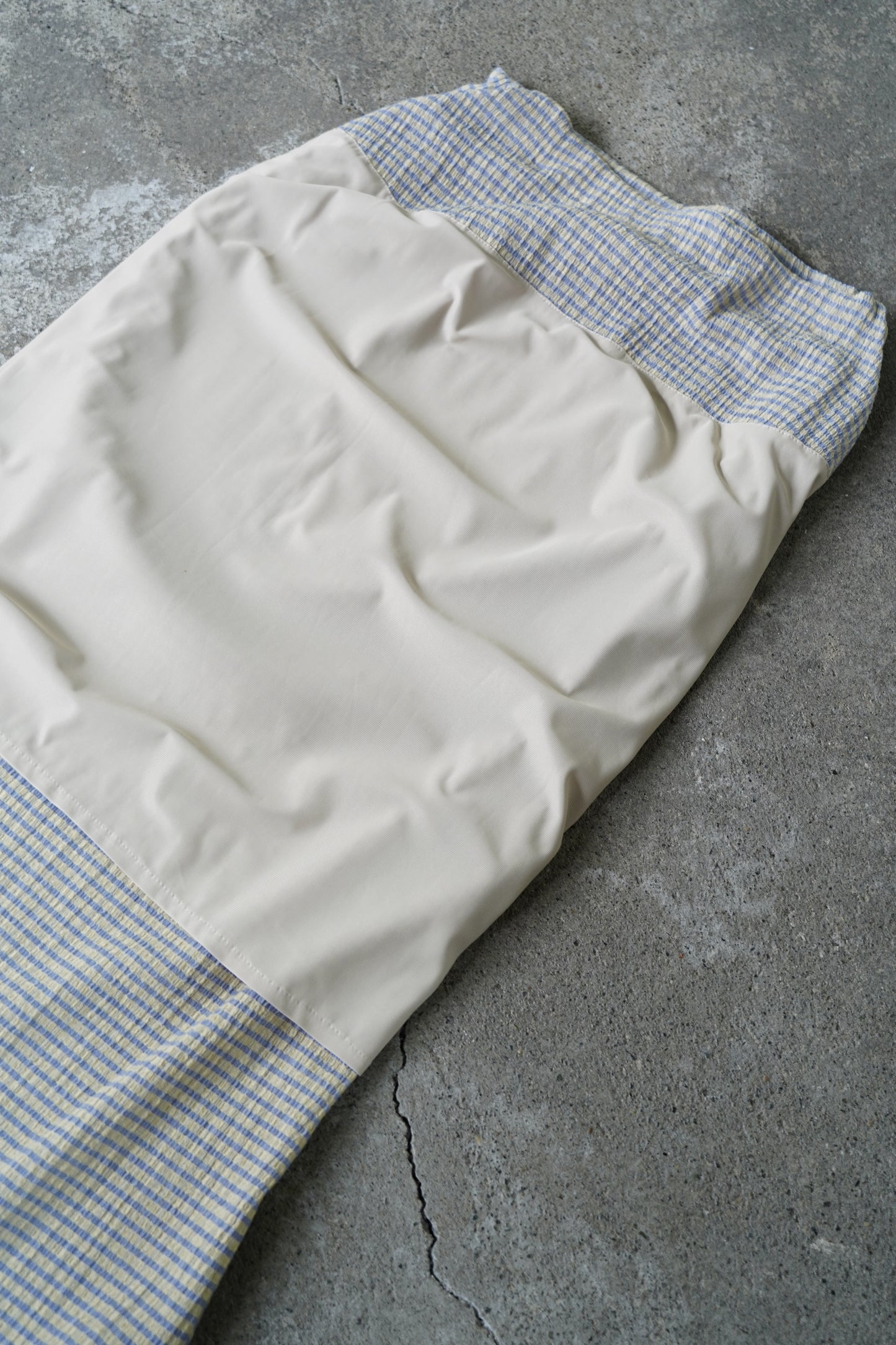 Shrink Skirt / BLUEYELLOW -7月25-31日発送-【6月23日10時までの期間限定販売】