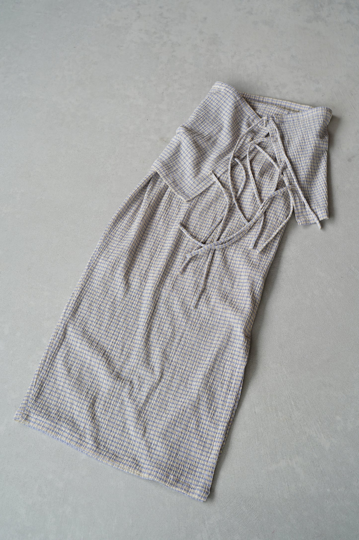 Shrink Skirt / BLUEYELLOW -7月25-31日発送-【6月23日10時までの期間限定販売】