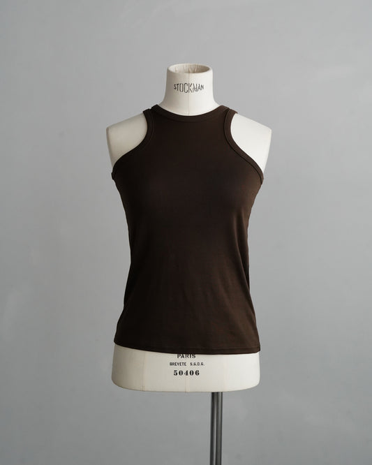 Sleek Tanktop / BROWN