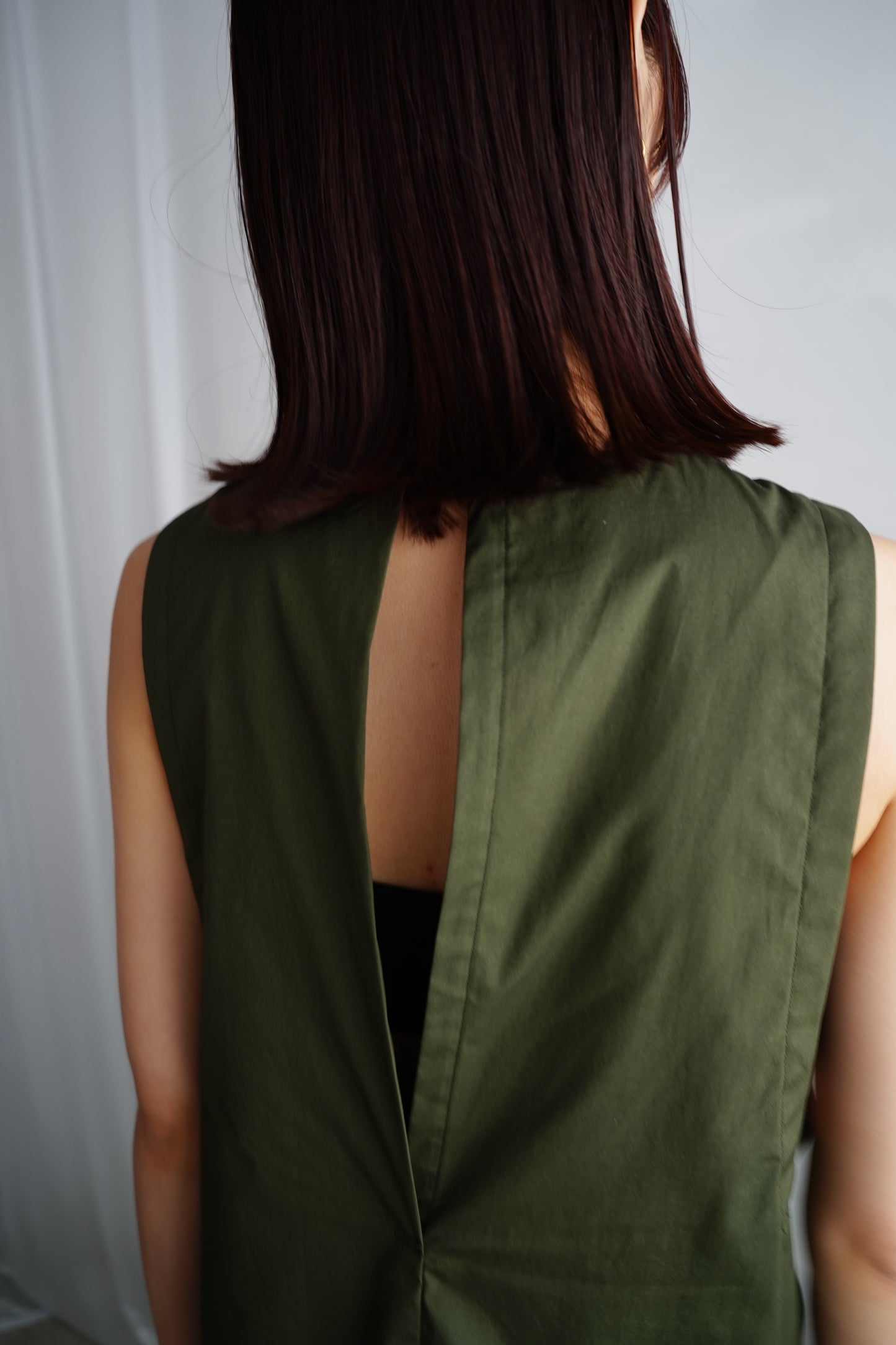 【SAMPLE SALE】Multi Sleeve All in one/KHAKI