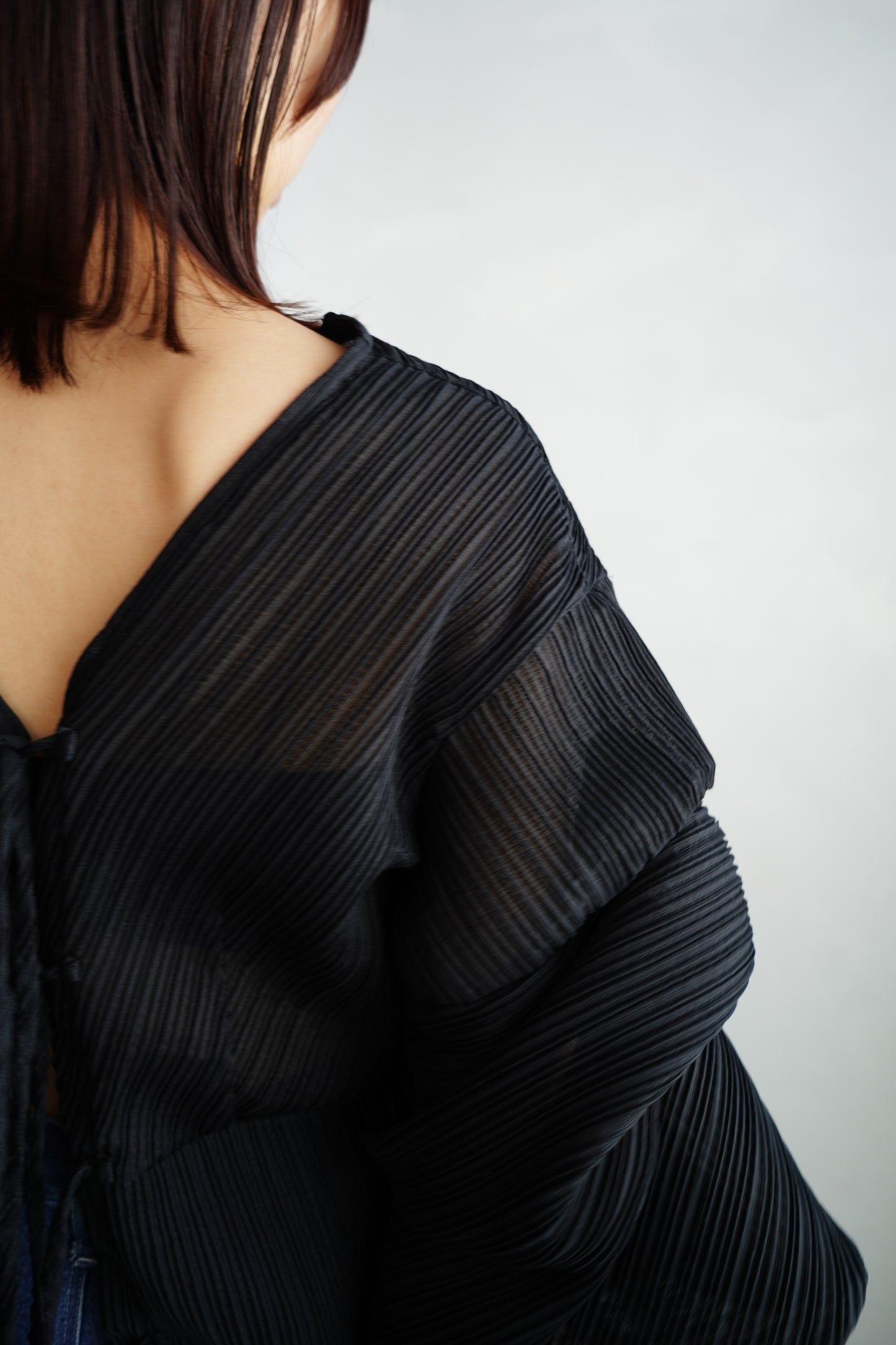 Pleats Tops / BLACK -8月20-22日発送-【7月18日12時までの期間限定販売】
