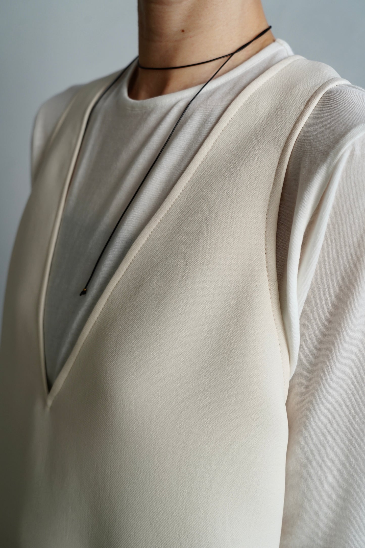 Swelling Vest / OFFWHITE -5月25日発送-