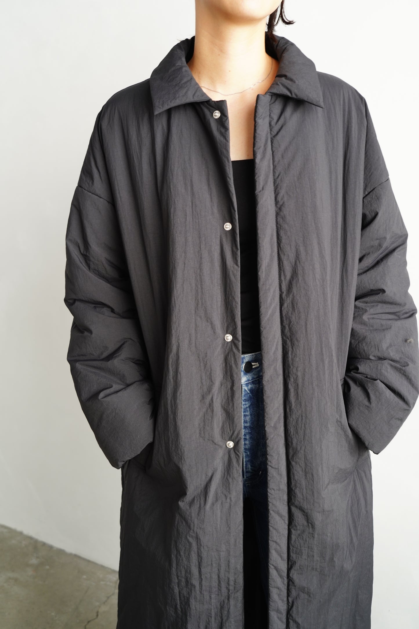 Padded Coat / BLACK -11月5-10日発送-