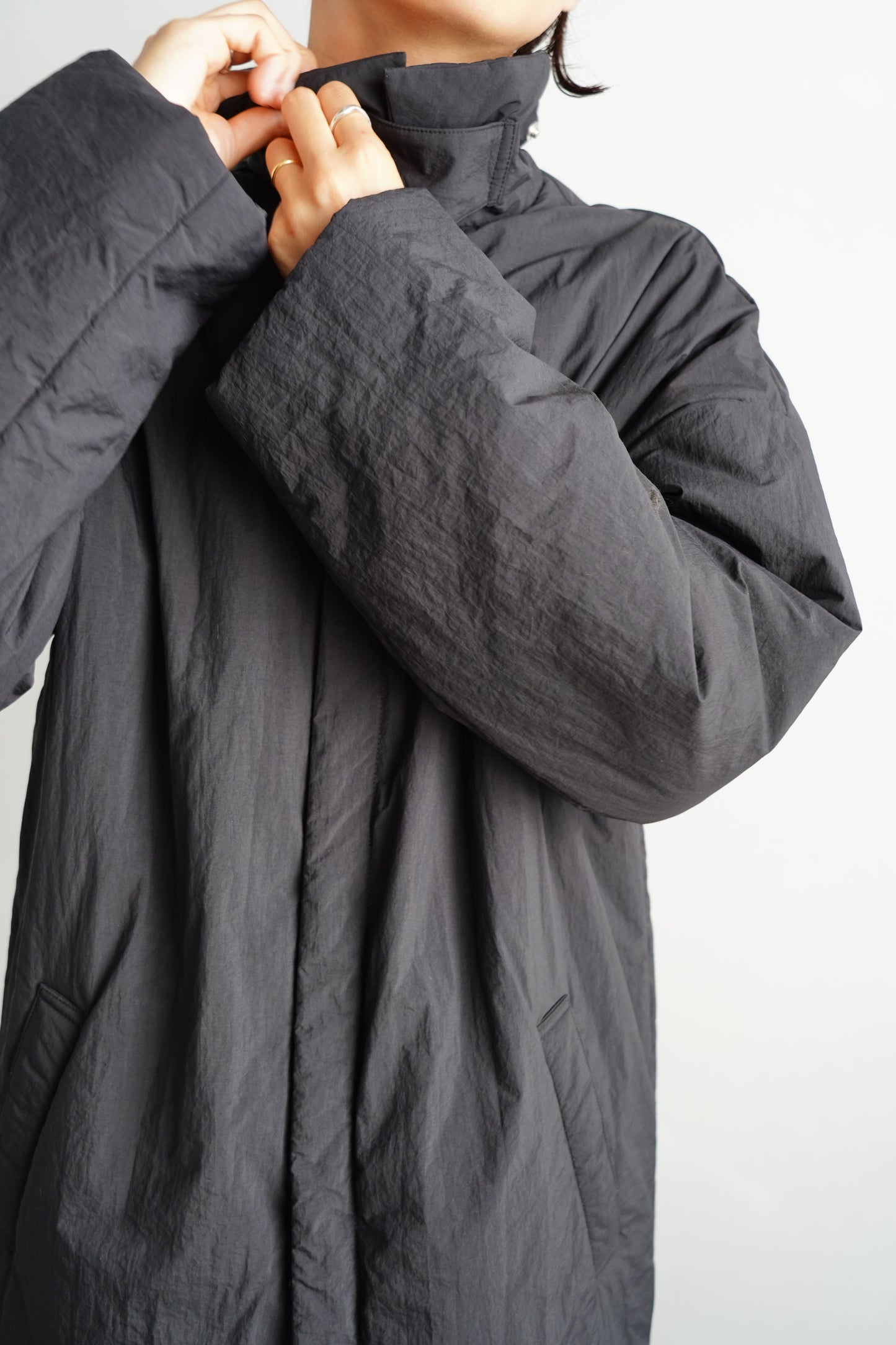Padded Coat / BLACK -11月5-10日発送-