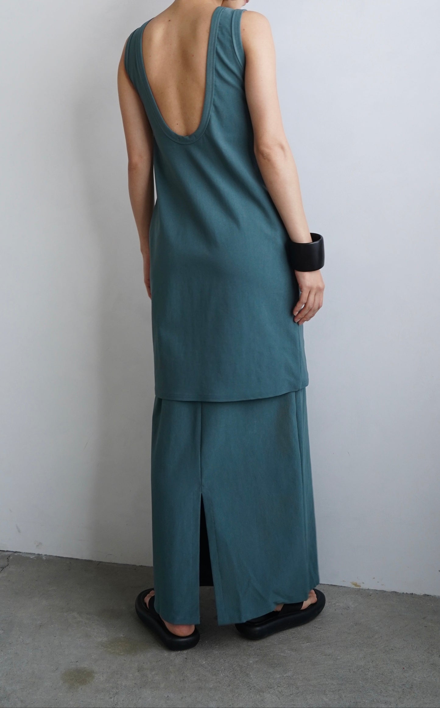Layered Cup Onepiece / GREEN -5月20-23日発送-
