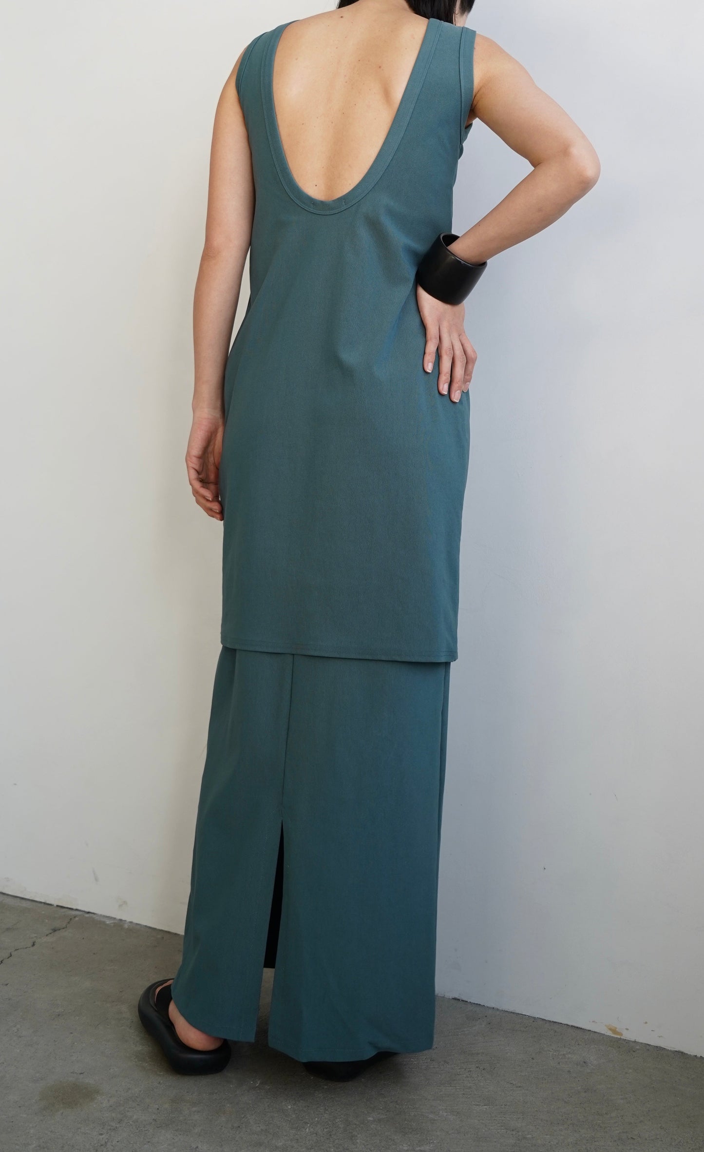 Layered Cup Onepiece / GREEN -5月20-23日発送-