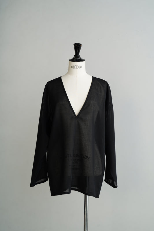 Voile Tops / BLACK