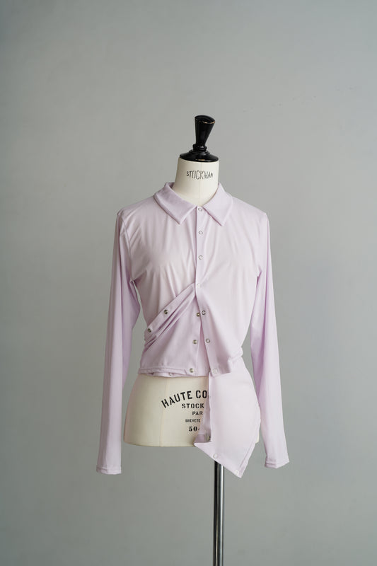 Tulle Polo Shirts / LILAC