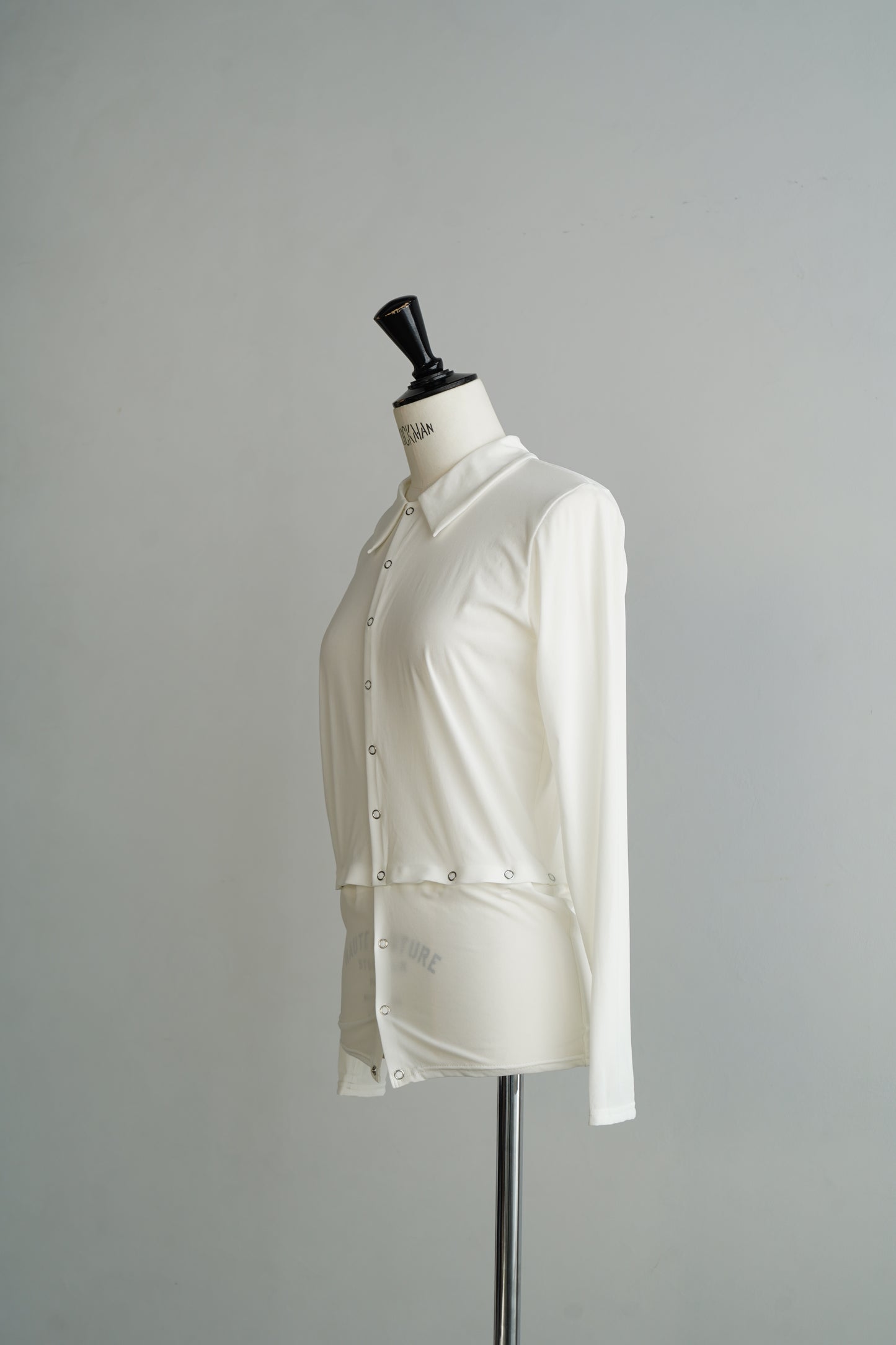 Tulle Polo Shirts / WHITE -4月15-20日発送-
