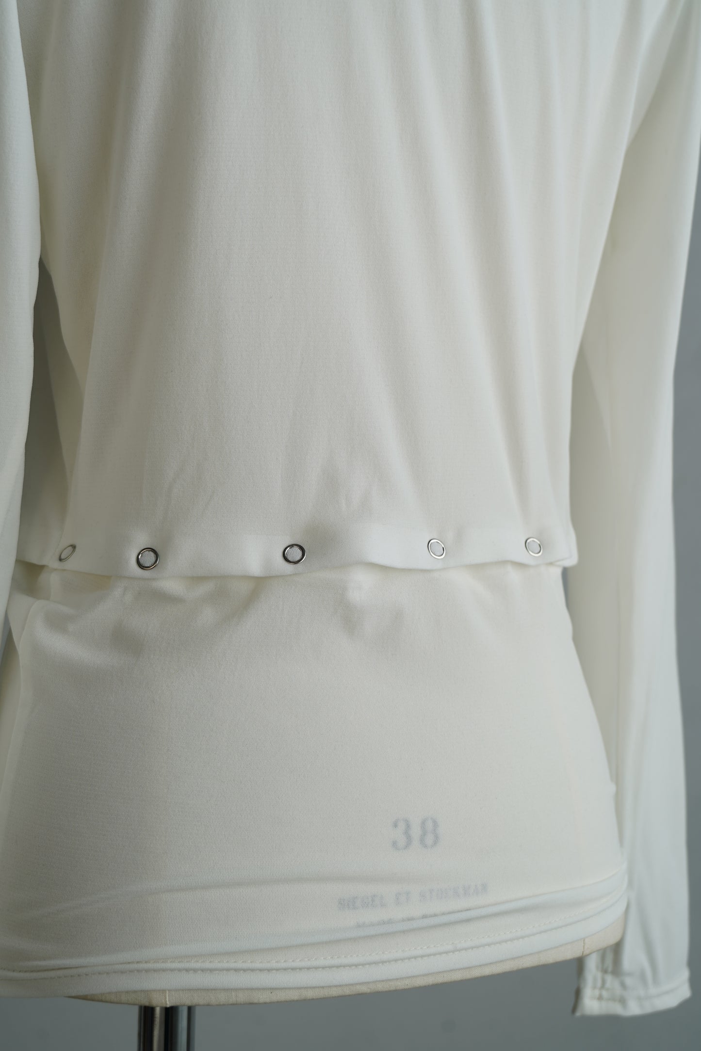 Tulle Polo Shirts / WHITE -4月15-20日発送-