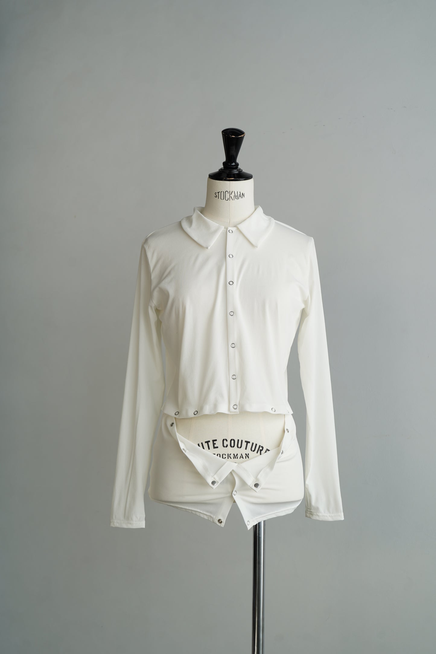 Tulle Polo Shirts / WHITE -4月15-20日発送-