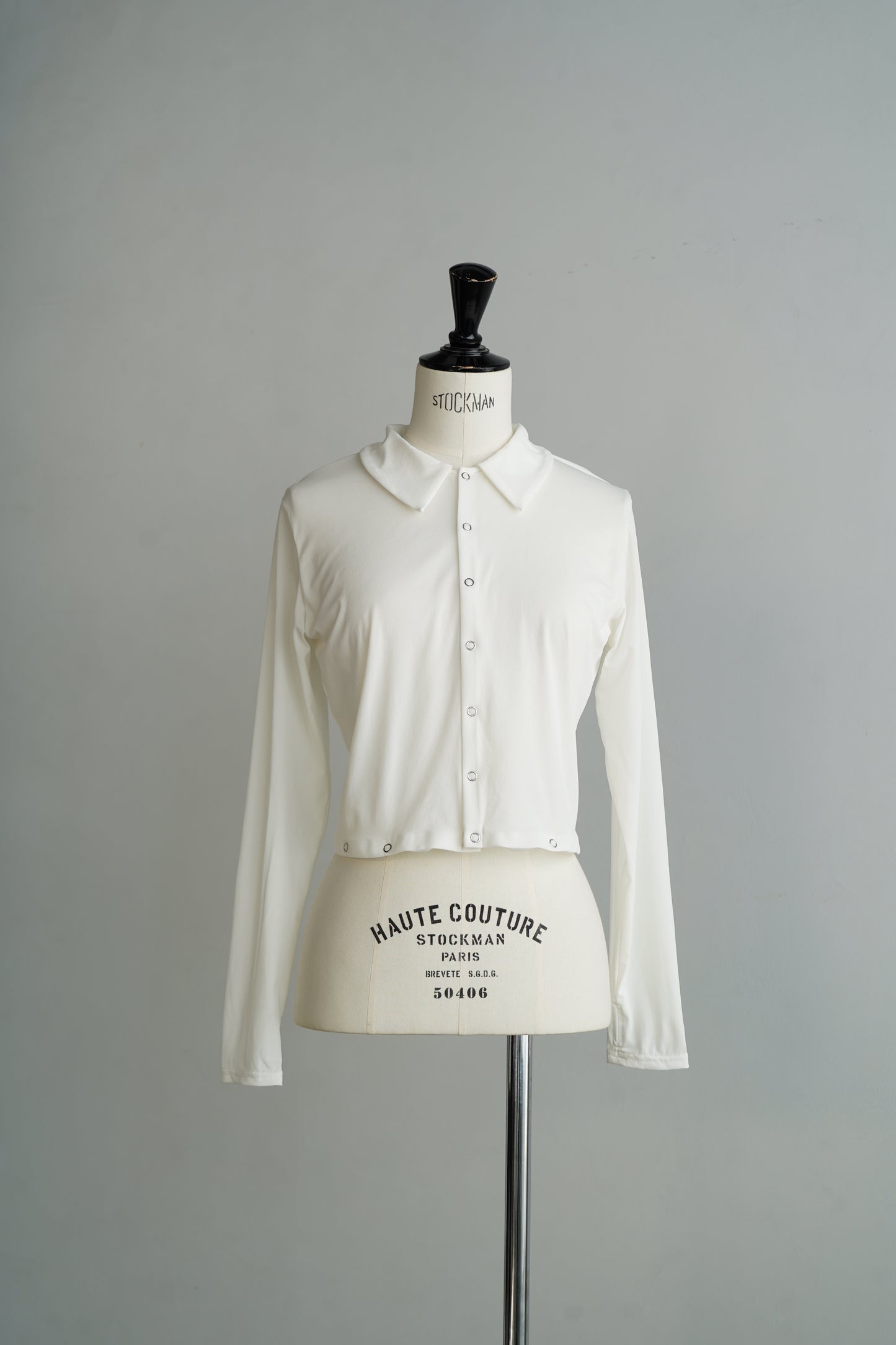 Tulle Polo Shirts / WHITE -4月15-20日発送-