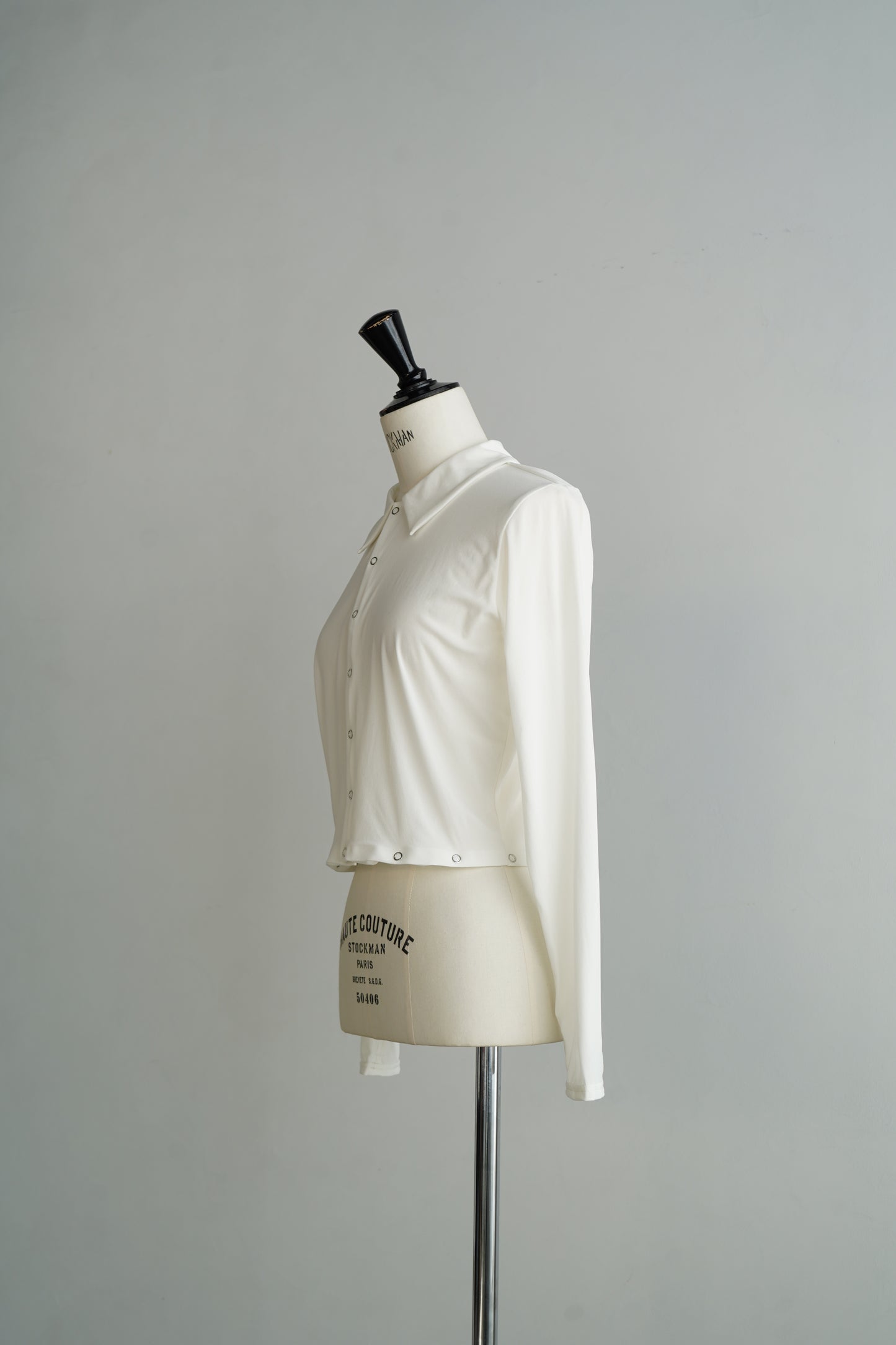 Tulle Polo Shirts / WHITE -4月15-20日発送-