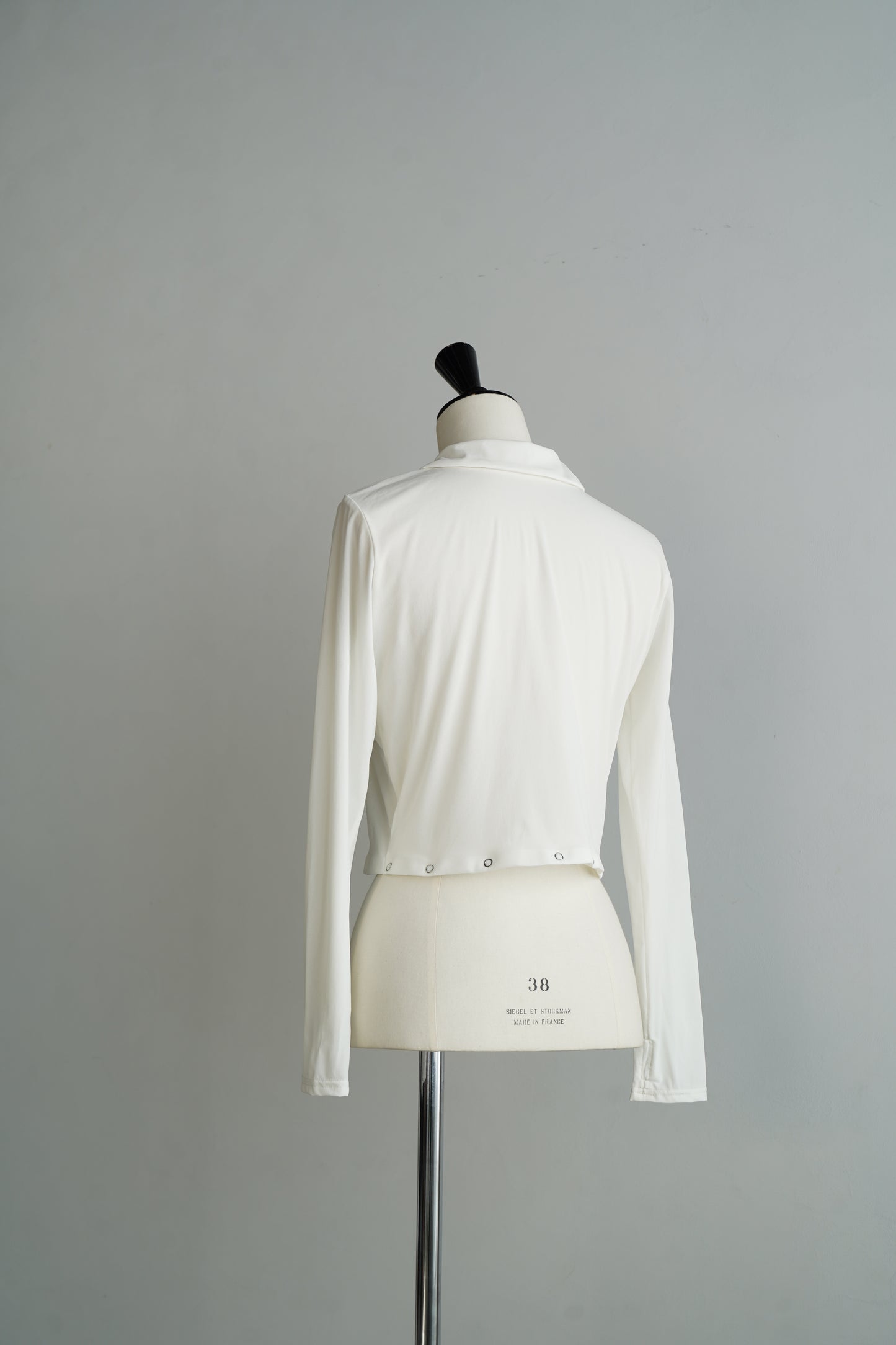 Tulle Polo Shirts / WHITE -4月15-20日発送-