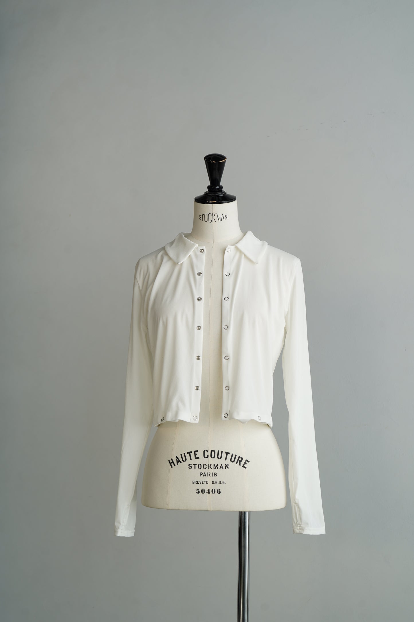 Tulle Polo Shirts / WHITE -4月15-20日発送-